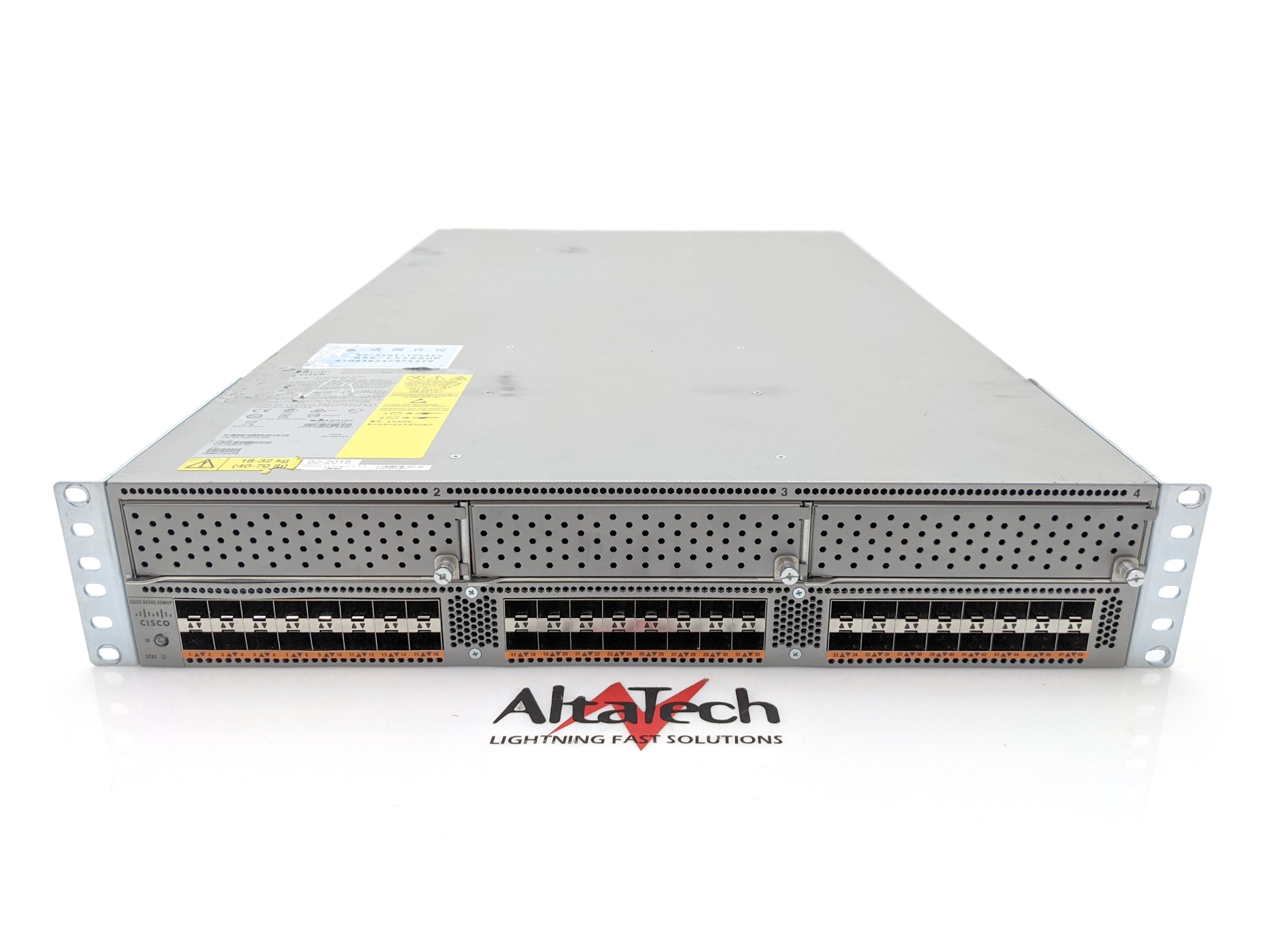 Cisco N5K-C5596UP-FA Nexus 5596UP 48-Port 10Gbps SFP+ (Ethernet, FC, F