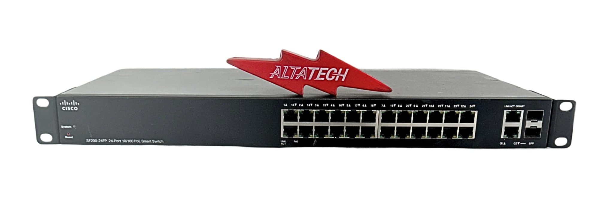Cisco SF200-24FP-NA 24-Port 10/100 Smart Switch POE 180W