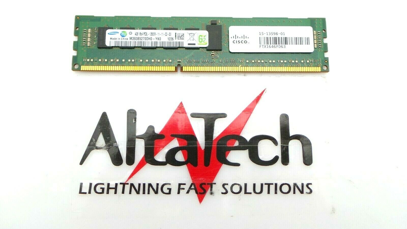 Cisco SNS-4GBSR-1X041RY 4GB PC3L-12800R 1Rx4