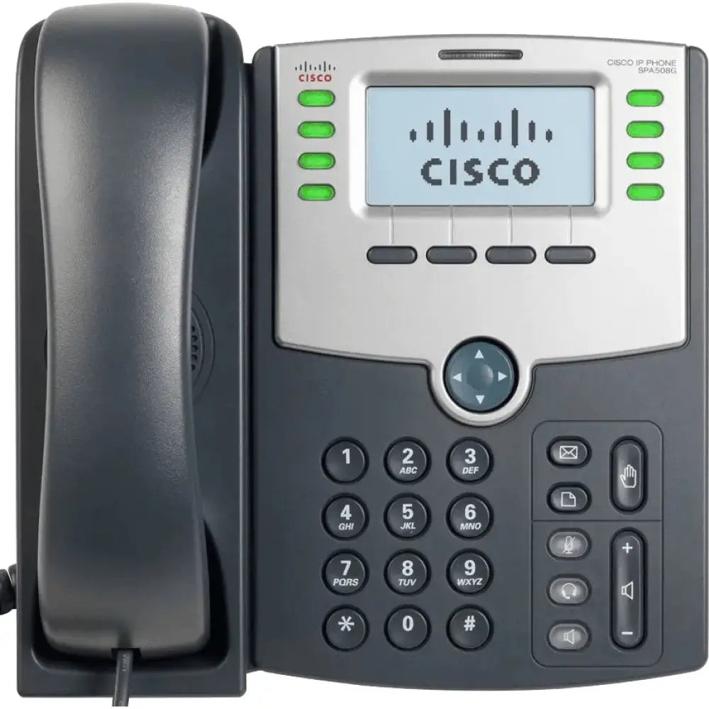 Cisco SPA508G 8-Line IP Phone with PoE & Dual Ethernet SPA508G - Refurbished