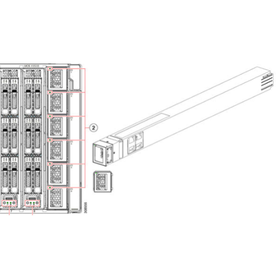 Cisco UCS X-Series X9508 M7 7U Enclosure CTO