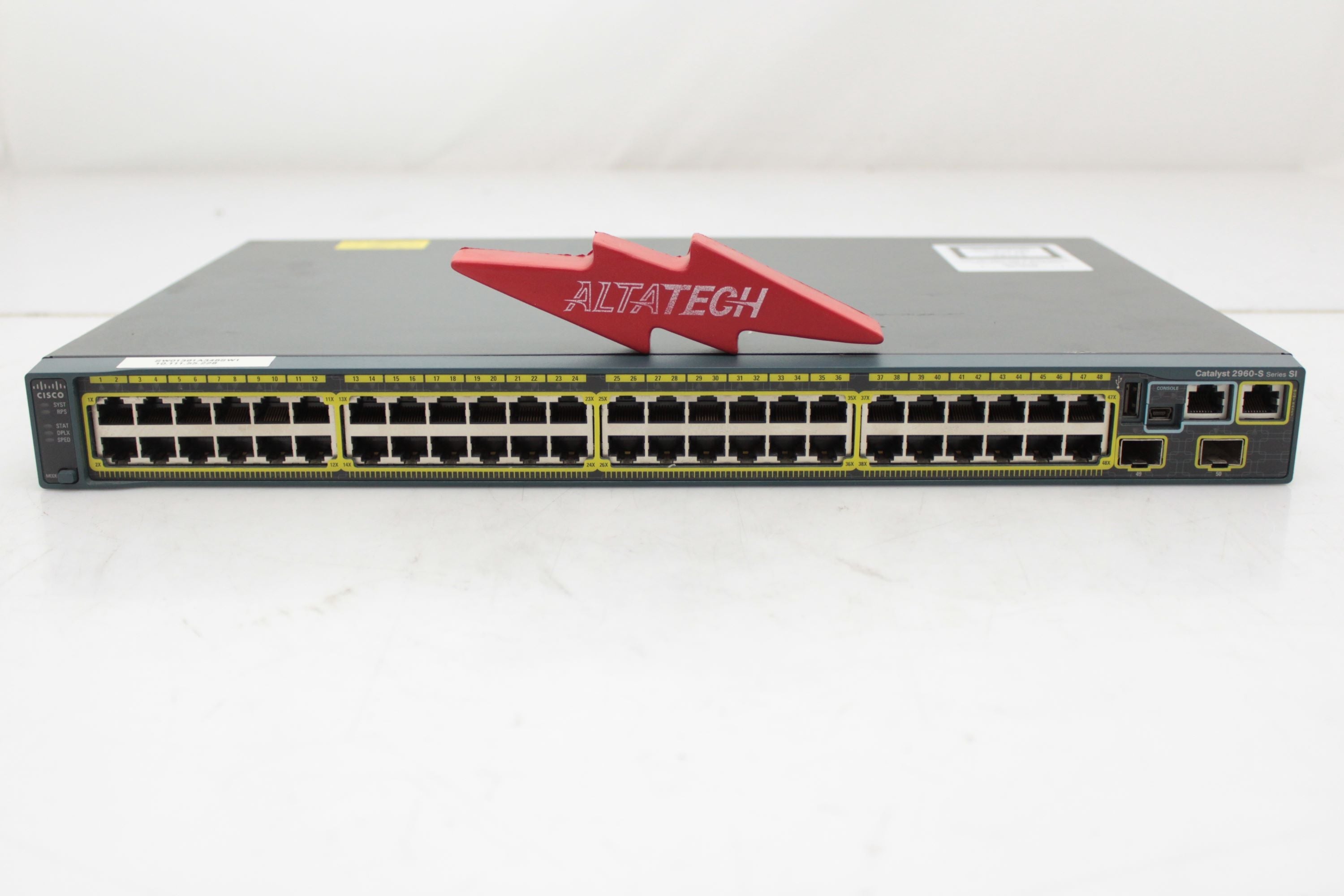 Cisco WS-C2960S-48TS-S Catalyst 2960S 48 Port GIGE 2XSFP Switch