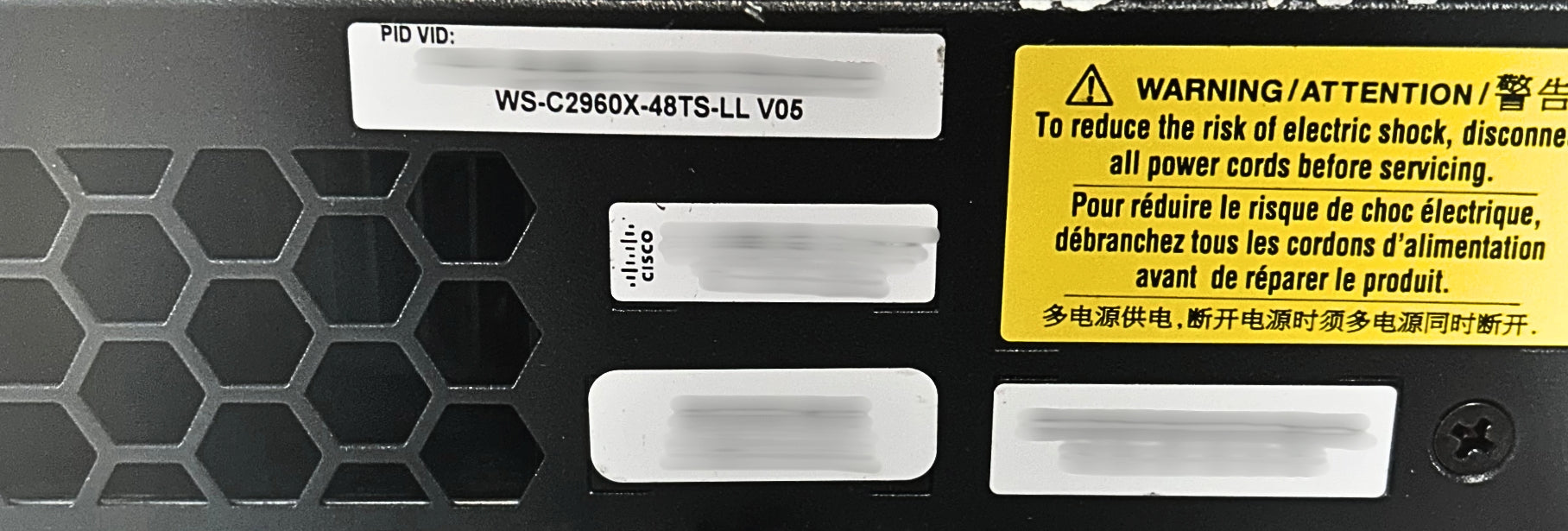 Cisco WS-C2960X-48TS-LL Catalyst 2960-X 48 GIGE, 2 X 1G SFP