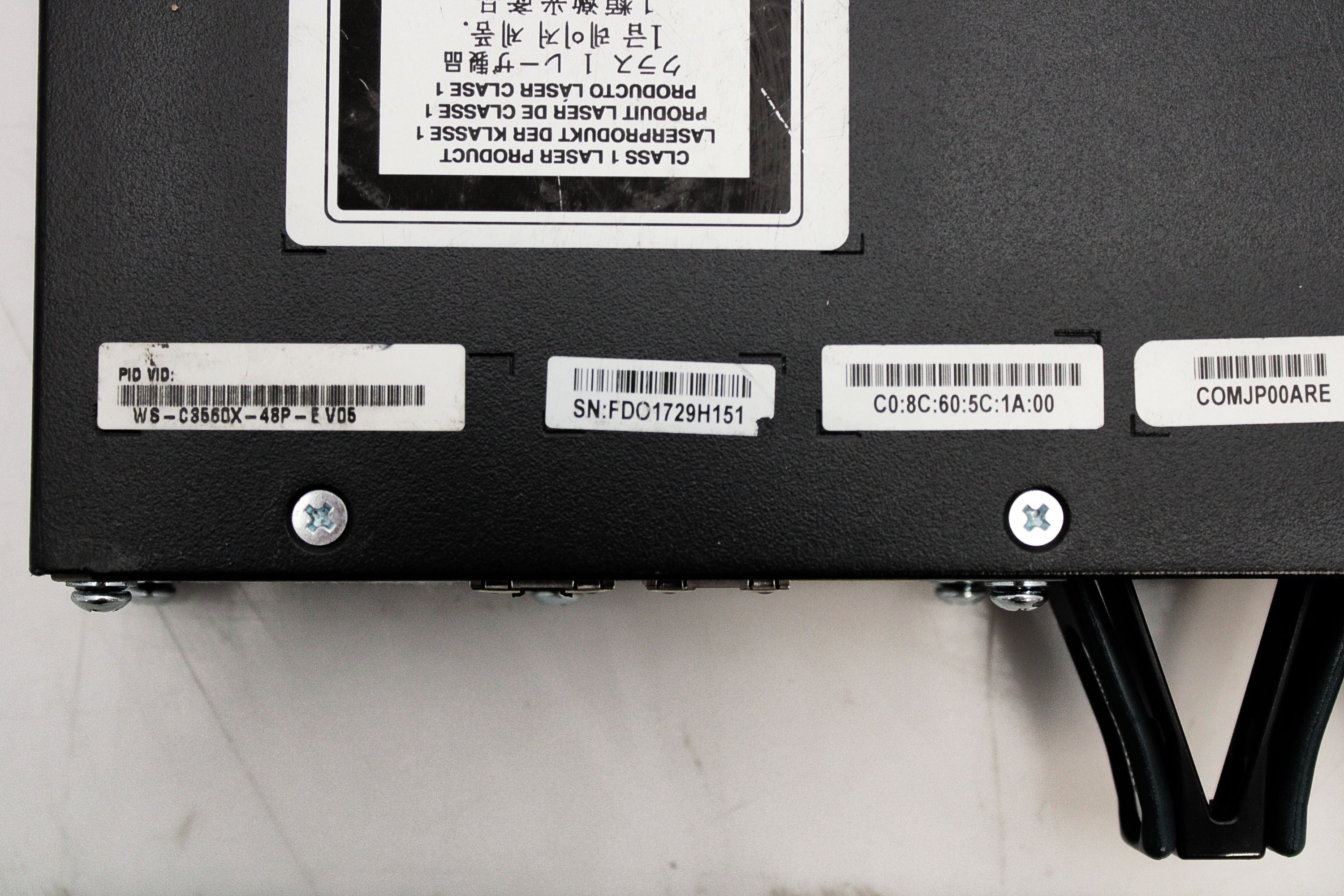 Cisco WS-C3560X-48P-E WS-C3560X-48P-E Cisco Catalyst 3560-X Switch