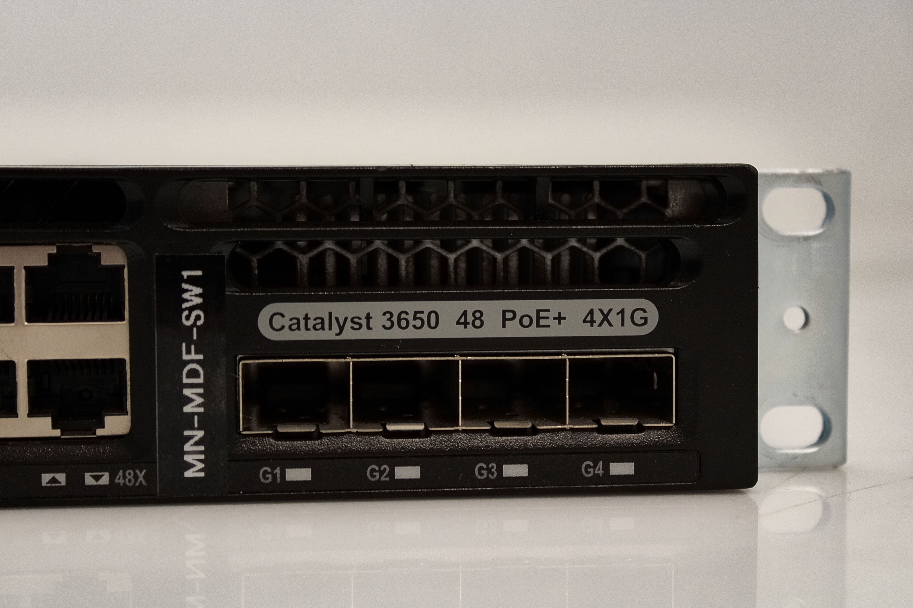 Cisco WS-C3650-48FS-S Catalyst 48 Port PoE Gigabit Switch