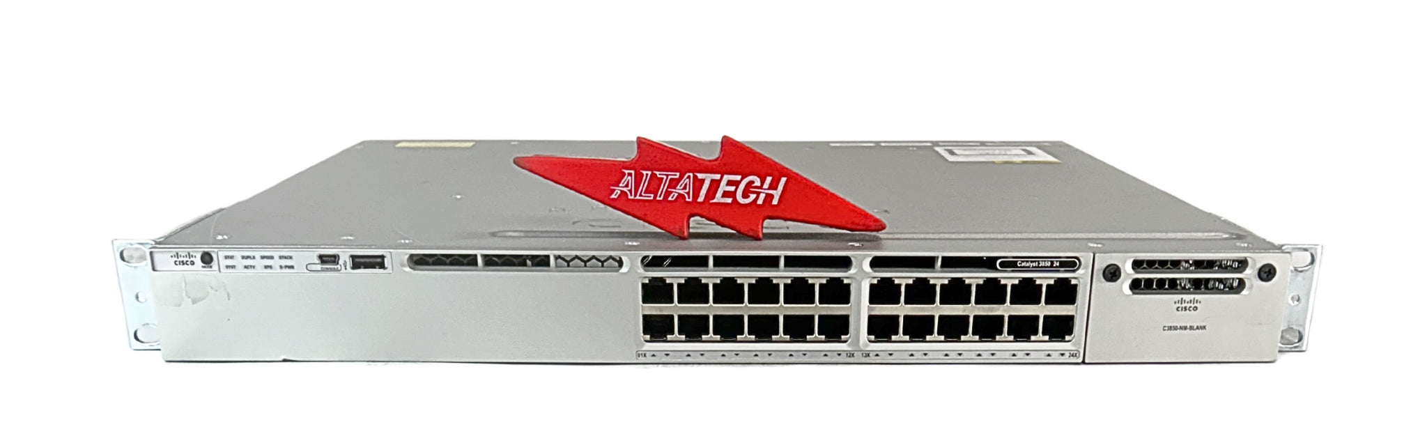 Cisco WS-C3850-24T-L Catalyst 3850 24-Port 1G PoE+ Managed Ethernet Sw