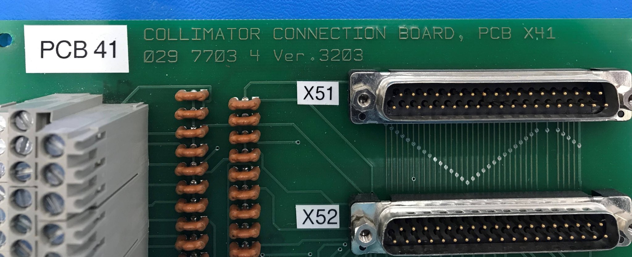 Collimator Connection Board (029 7703 4 VER 3203/PCB 41 NRT/Picker
