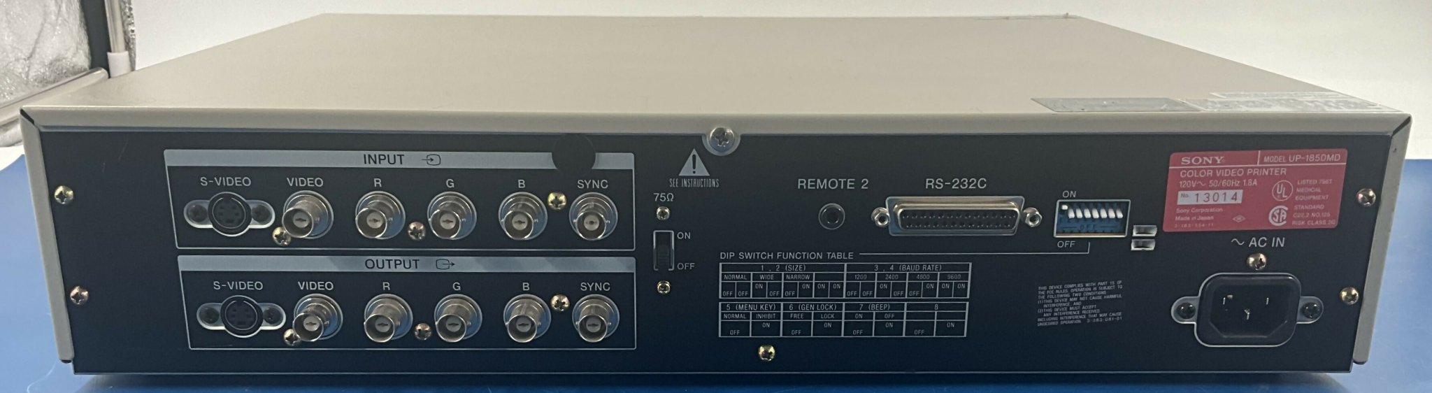 COLOR PRINTER (UP1850MD/453561051601 SONY/PHILIPS