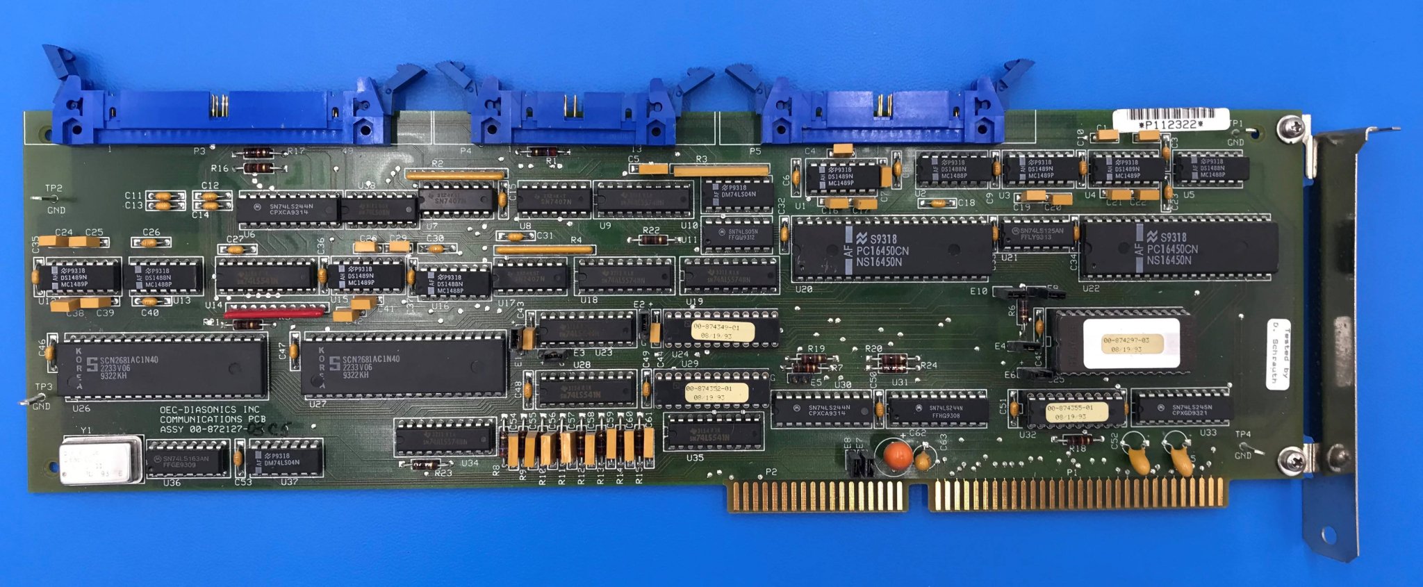 Communications PCB (00-872127-03 OEC 9400