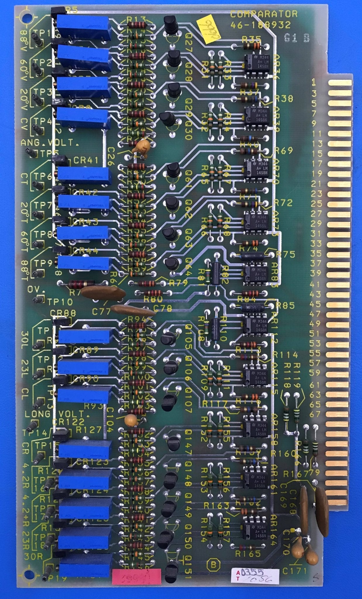 Comparator Board(46-188932 G1 B GE Advantx