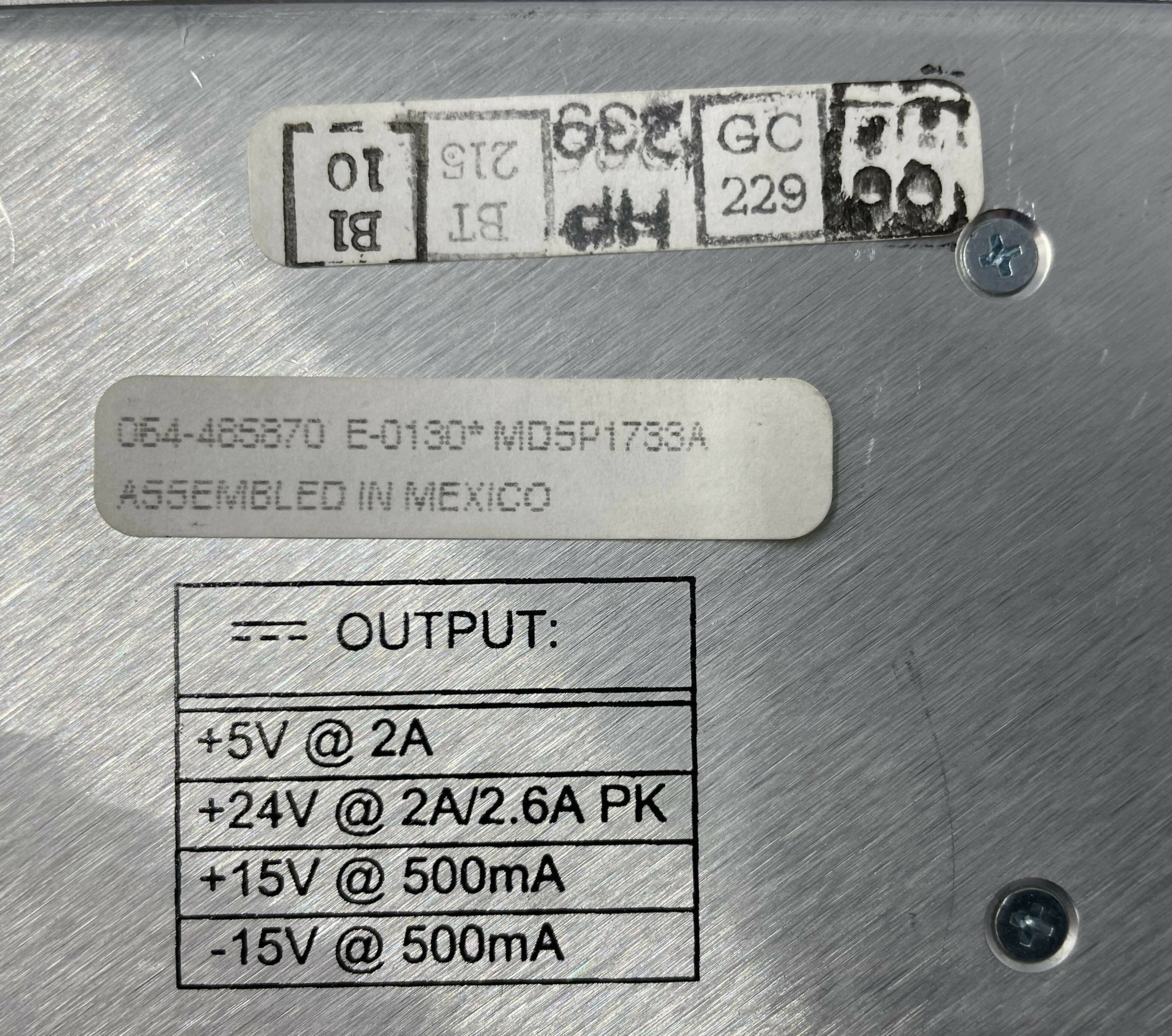 GE MDSP1733A - Condor DC Power Supply for AMX4 X-Ray Side | Alo Tech Solutions
