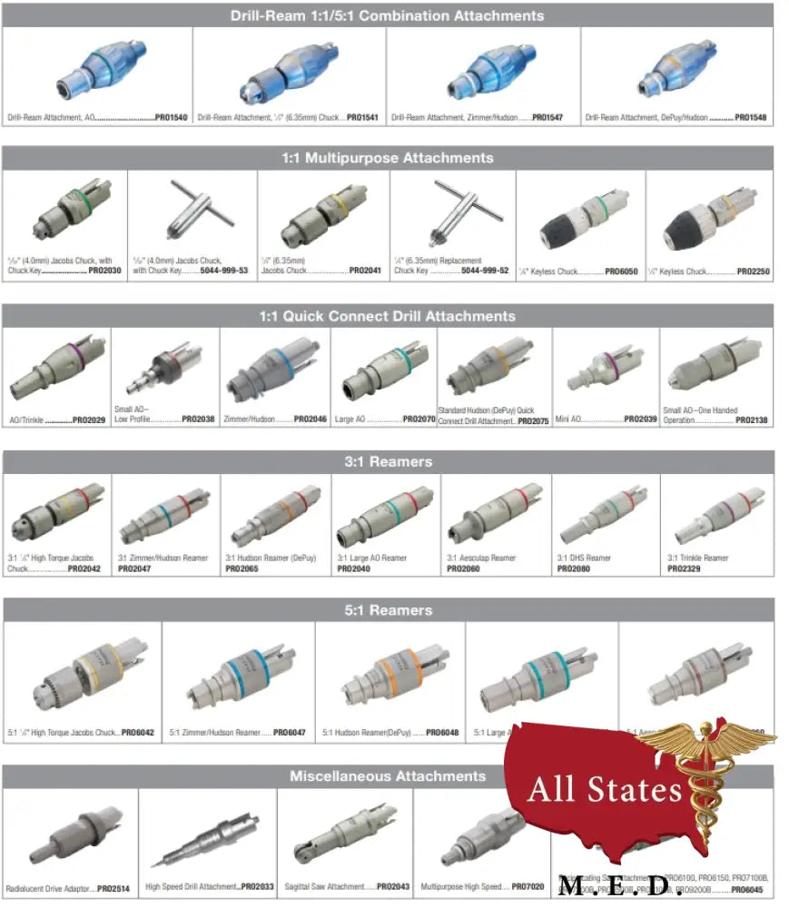 CONMED HALL PRO2029 POWERPRO TRINKLE/AO ATTACHMENT