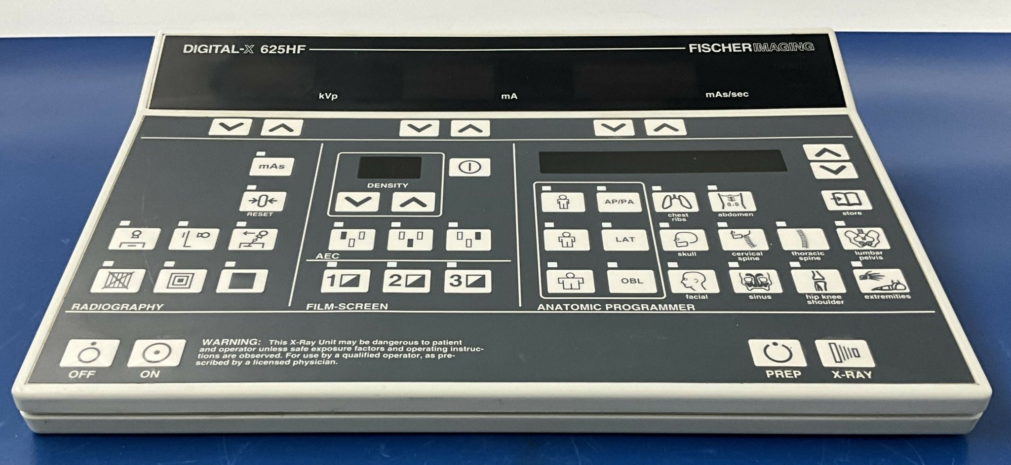 CONTROL CONSOLE (DIGITAL-X 625HF/168-02-268 FISCHER
