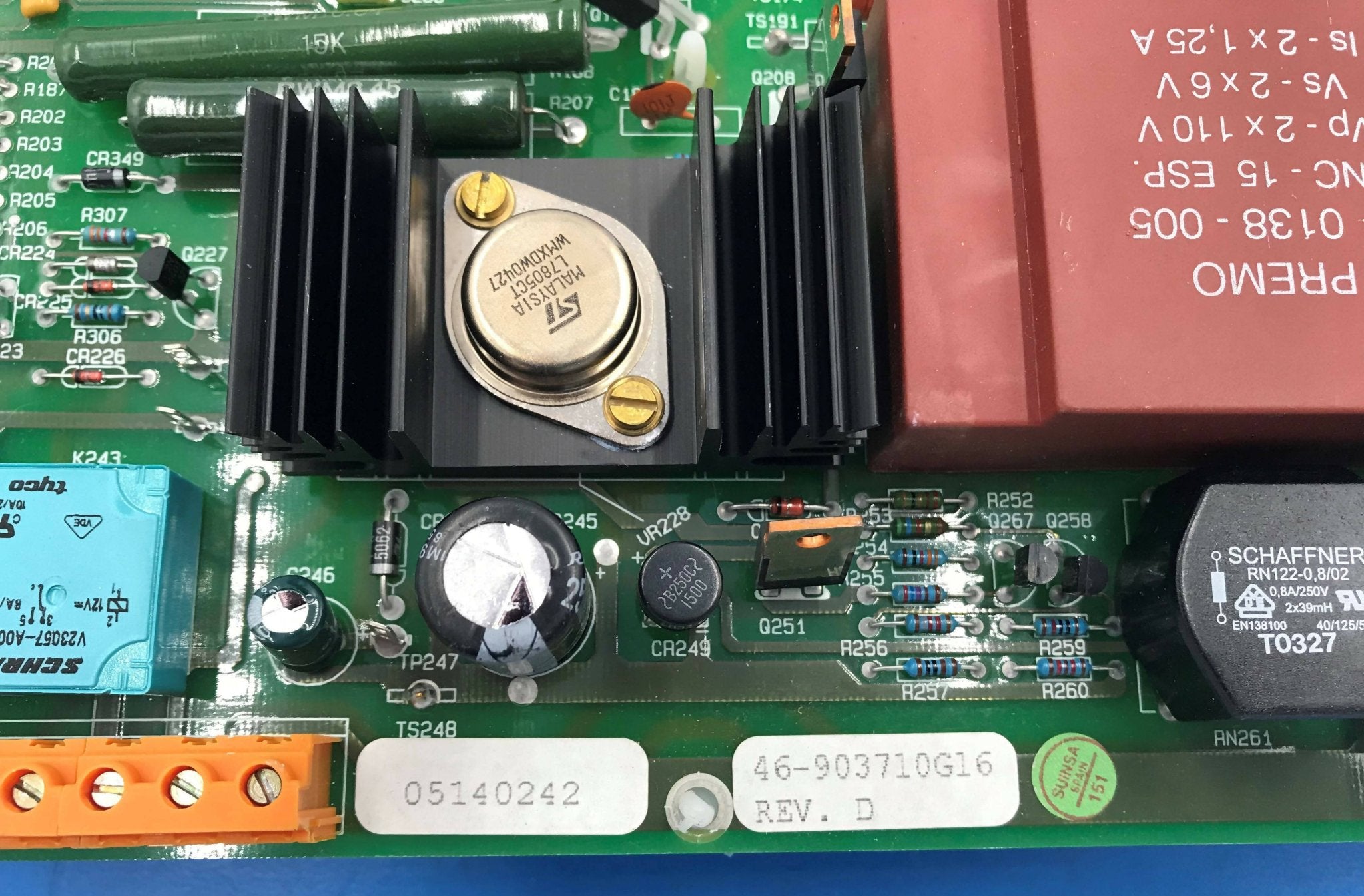 Control Module W/TIRC Brake Board (46-903710G16RevD/46-903708G10Rev004) GE