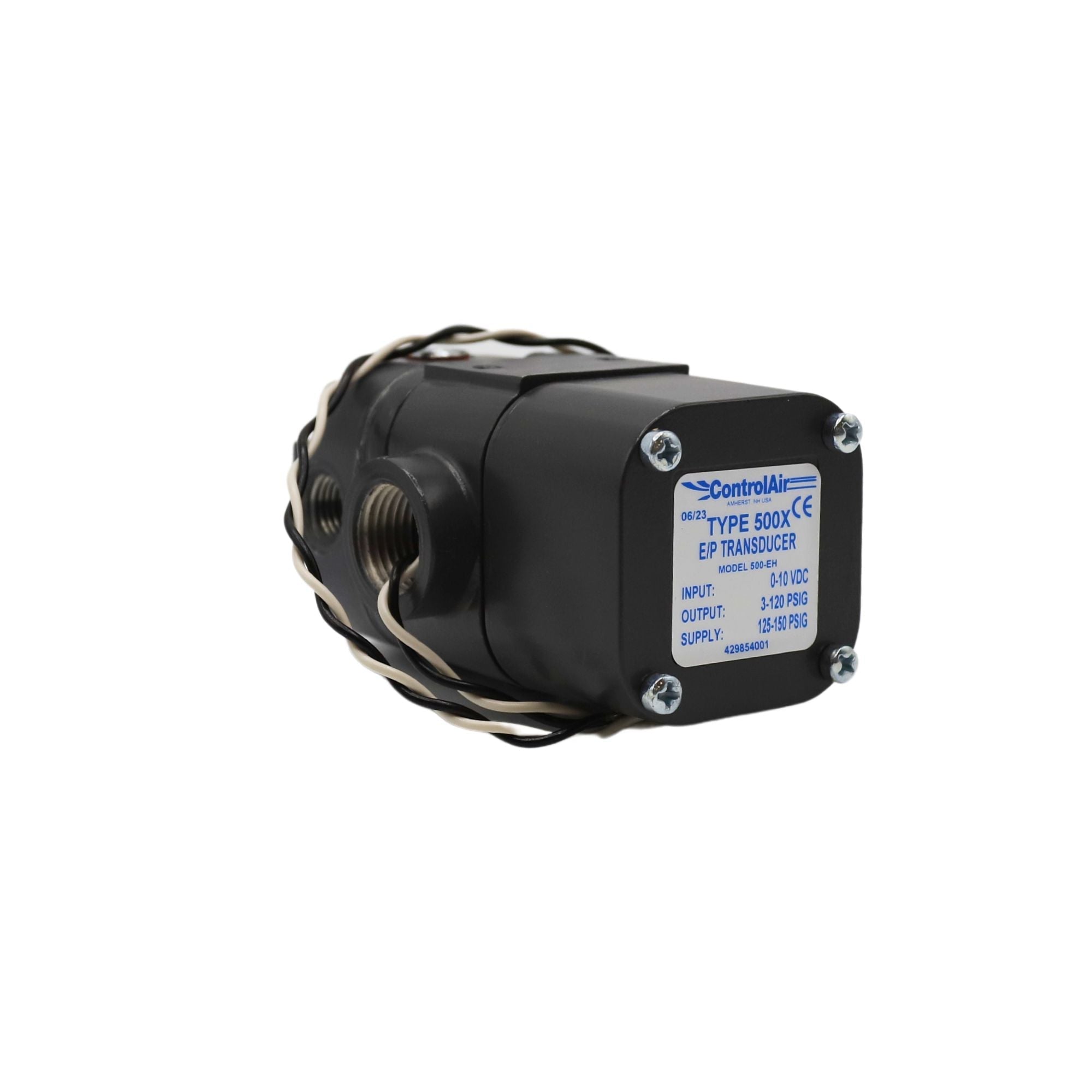 ControlAir | Transducer E/P 0-10VDC, 3-120PSI | 500-EH