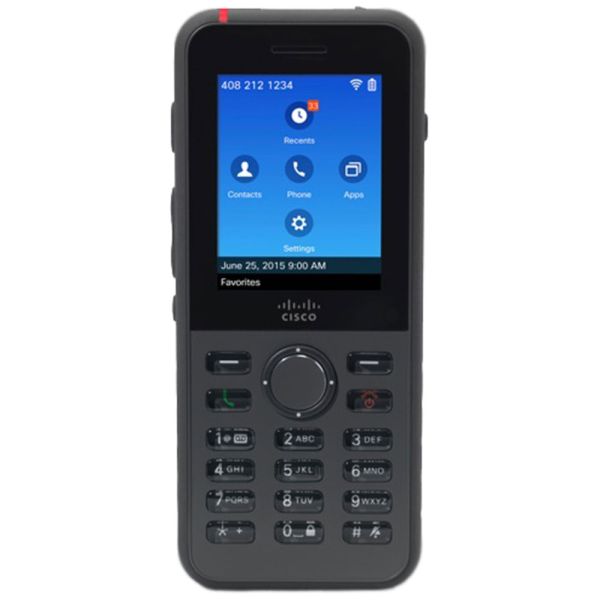 CP-8821-K9= - Cisco 8821 6-Lines 2.4-inch Color LCD Bluetooth Wi-Fi Wireless Handset