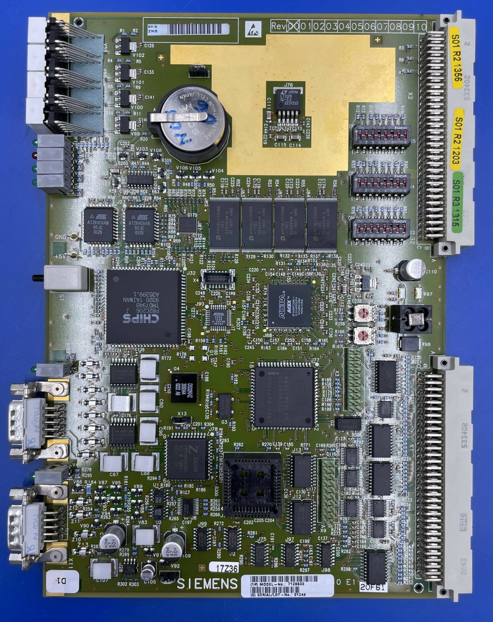 CPU D1 SIRESKOP SX/SD PCB (07128833/7128833 SIEMENS