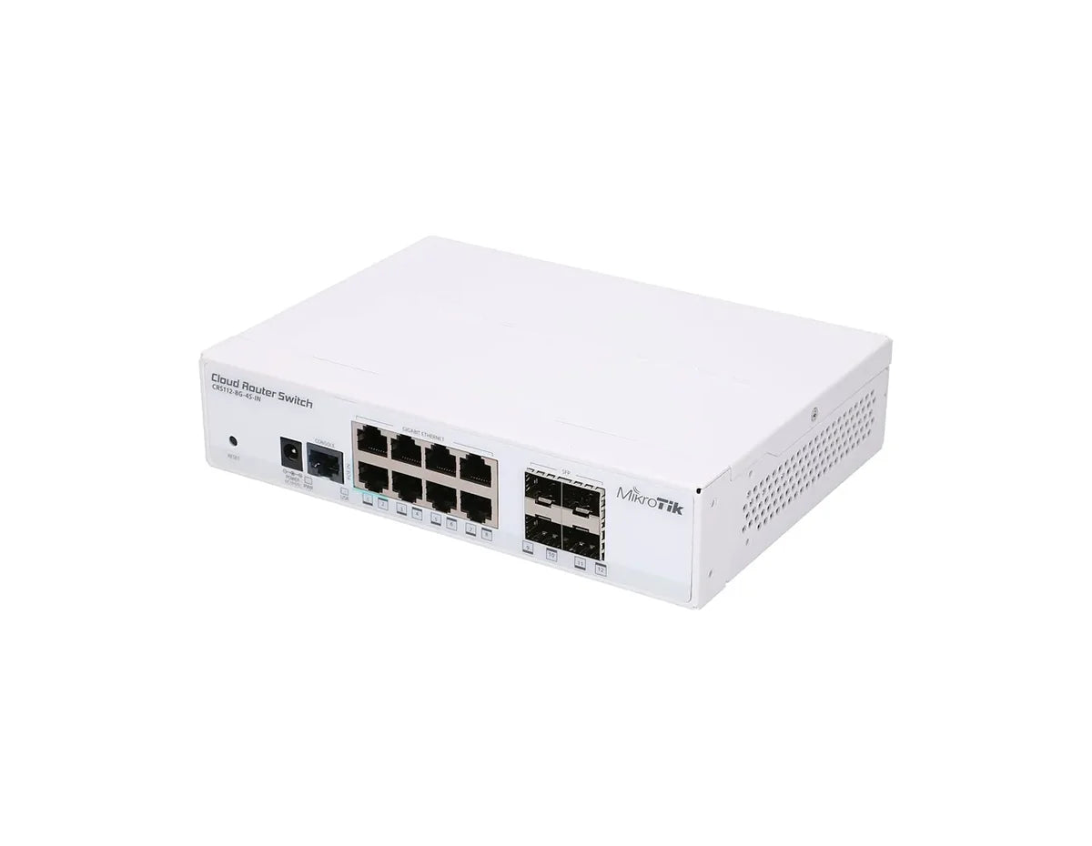 Mikrotik CRS112-8G-4S-IN Cloud Router Switch