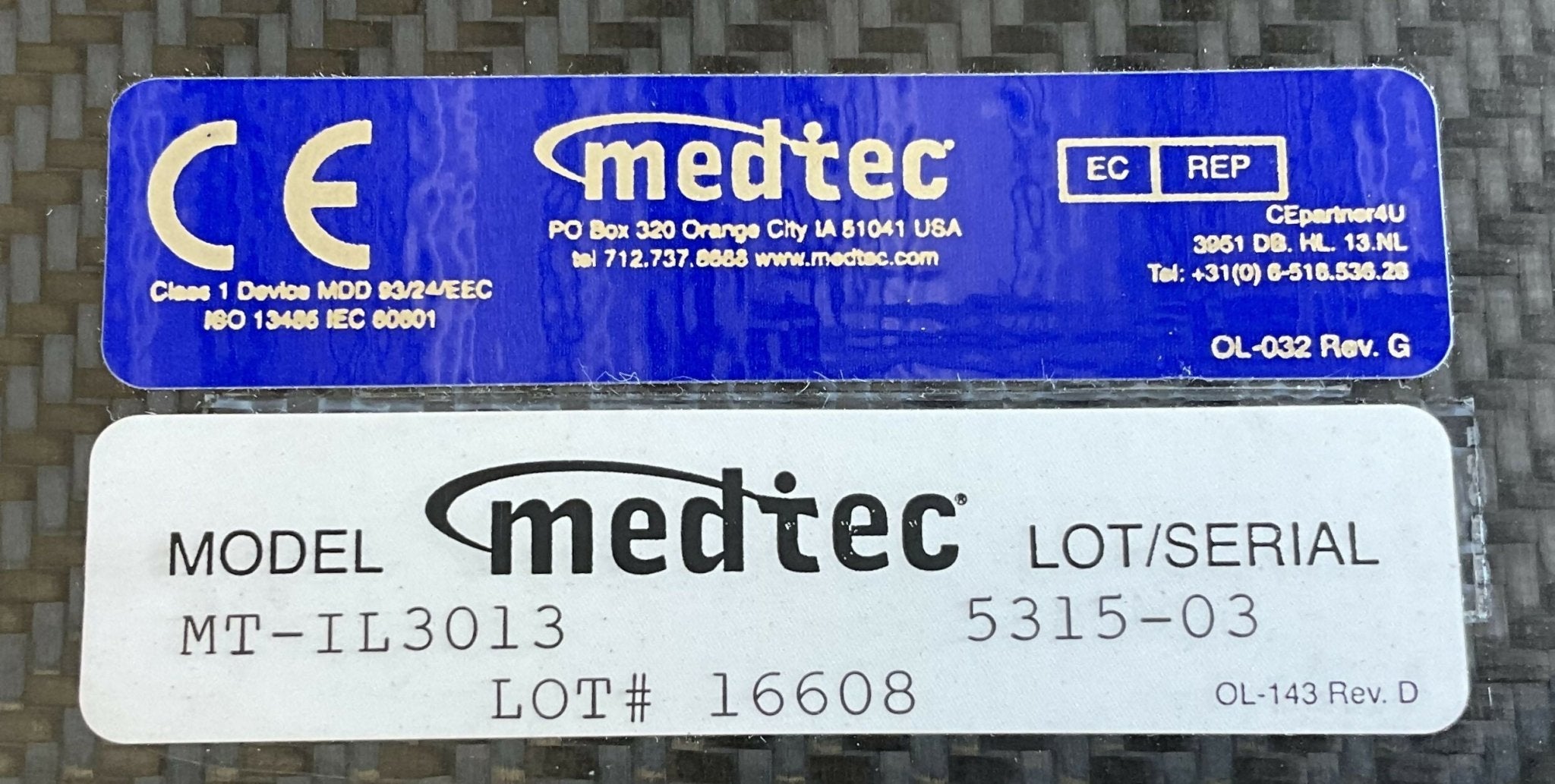 CT OVERLAY (245X53X4.1cm (MT-IL3013 MEDTEC