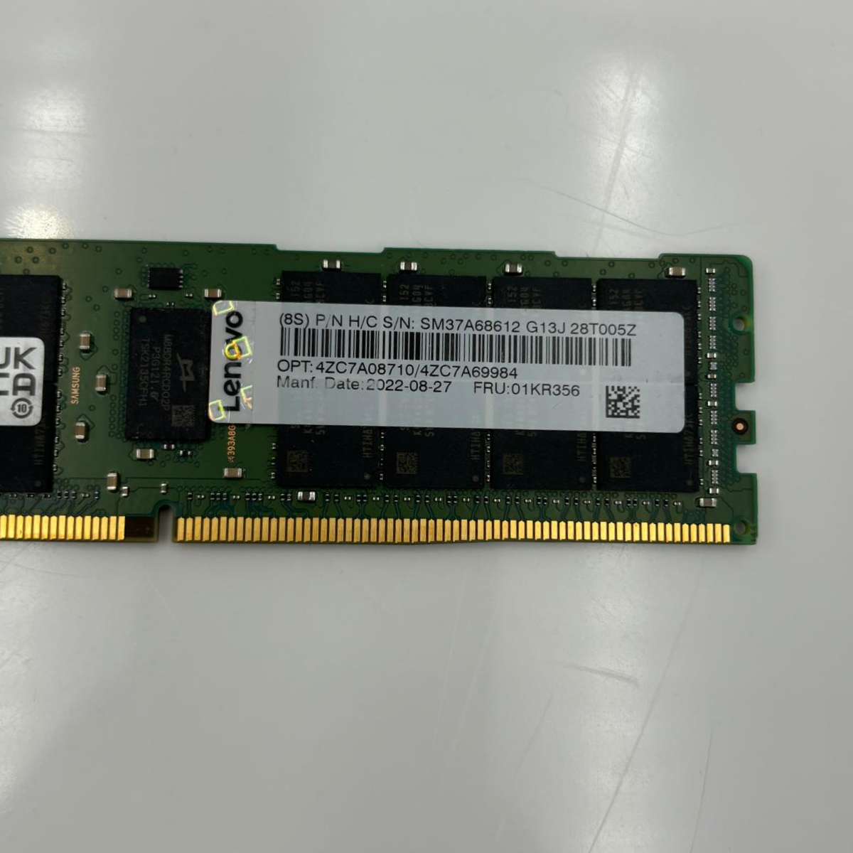 Samsung 01KR356 - 64GB DDR4 PC4-2933 RDIMM 4ZC7A08710 | Alo Tech Solutions