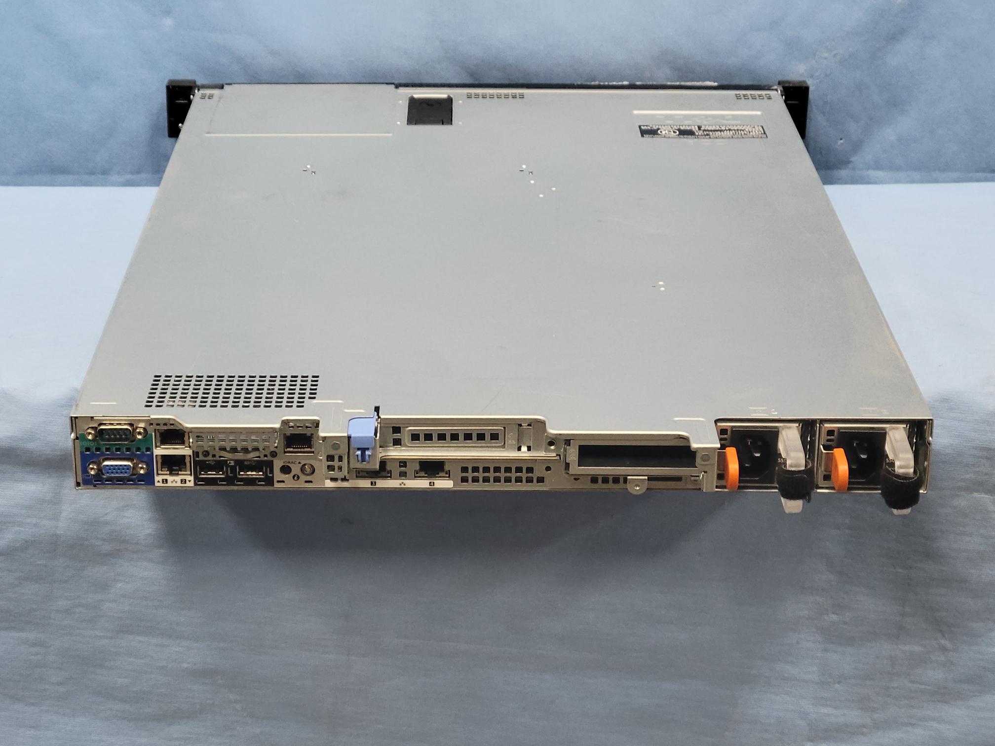 Dell PowerEdge R430 1U LFF Server 2x Intel 10 Core E5-2660v3 2.6GHz 192GB H730