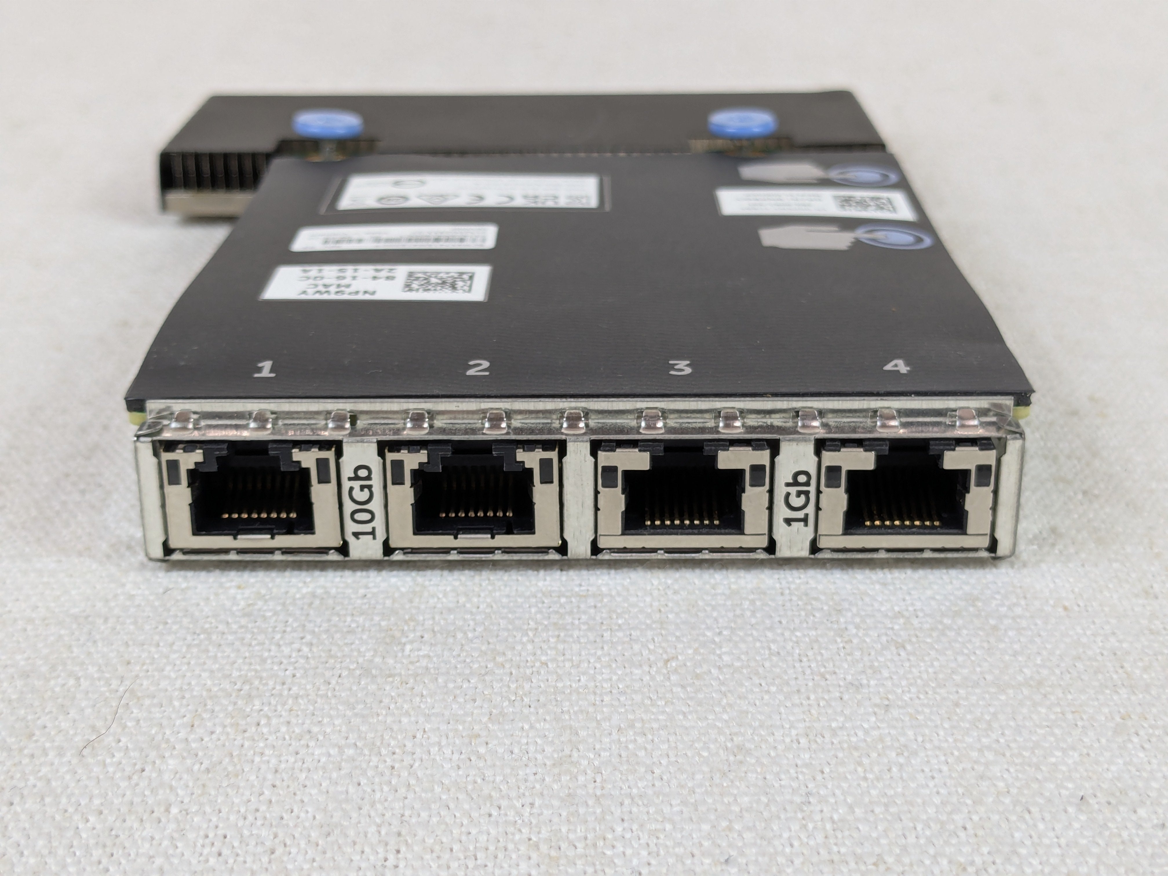 Dell NP9WY Broadcom 57416 2x GbE, 2x 10GbE RJ45 Network Daughter Card