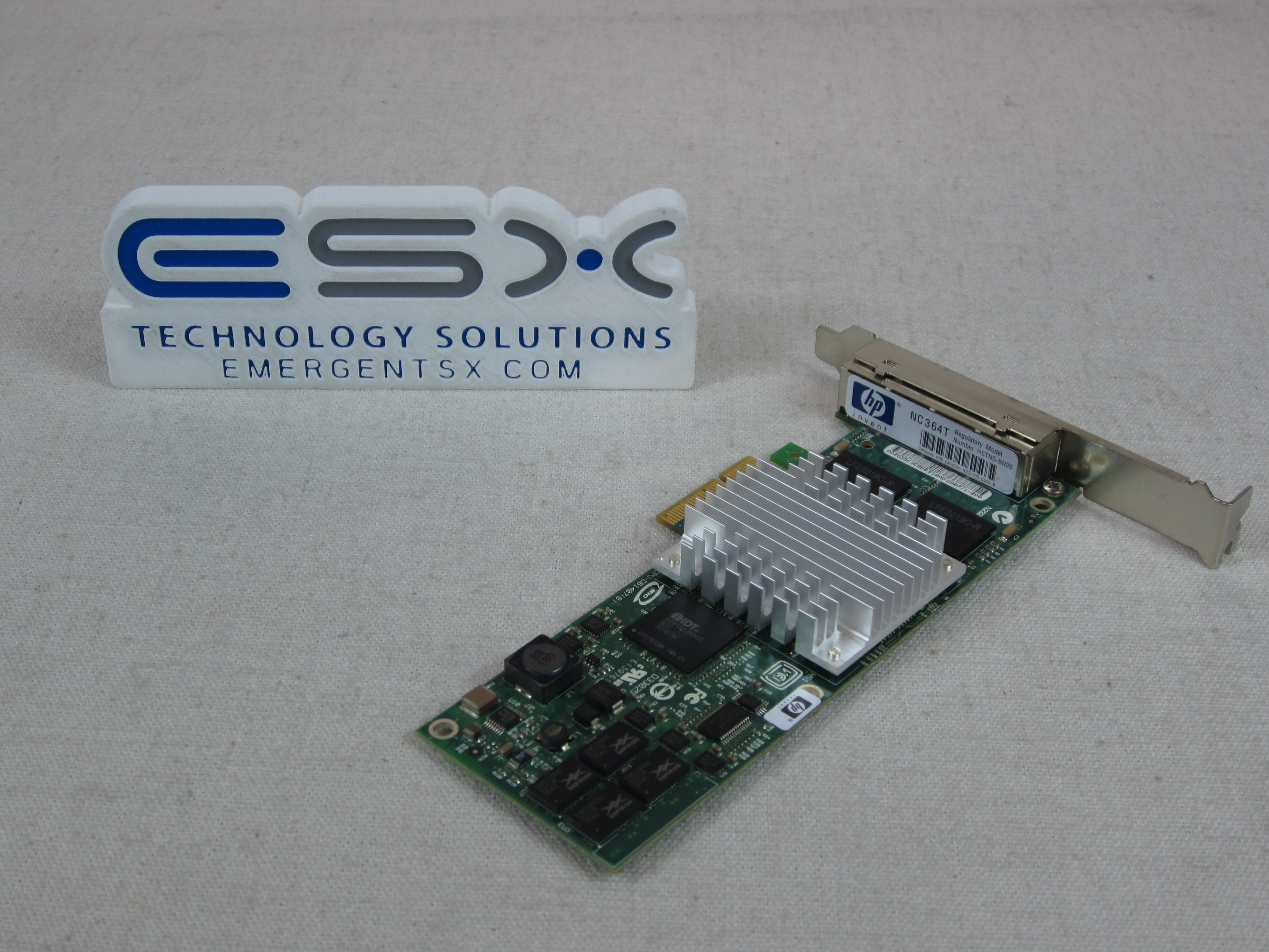 HP 436431-001 NC364T Quad Port PCIe Gigabit Server Adapter
