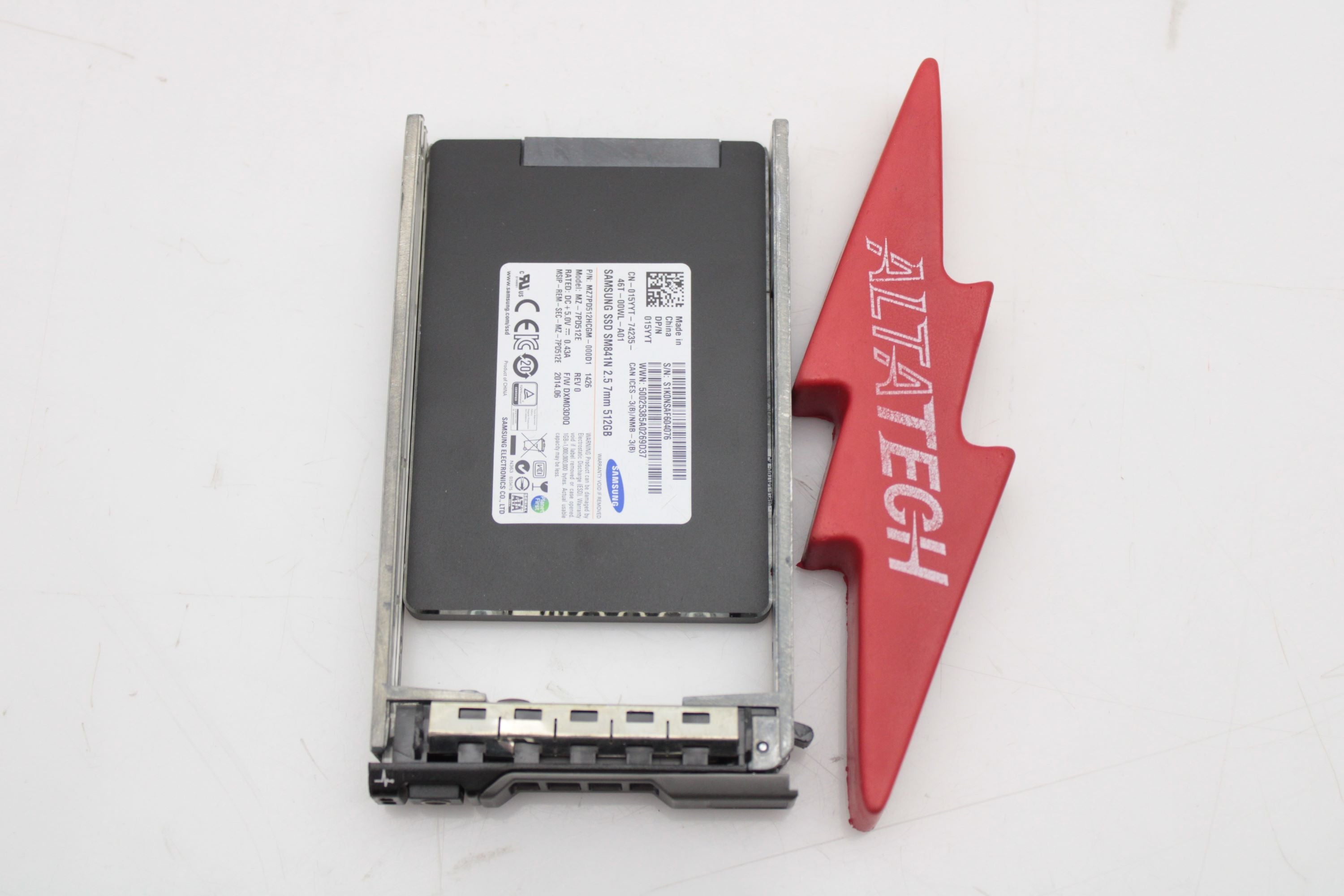 Dell 15YYT 512GB SSD SATA 2.5 6G MZ7PD512HCGM-000D1 / MZ-7PD512E