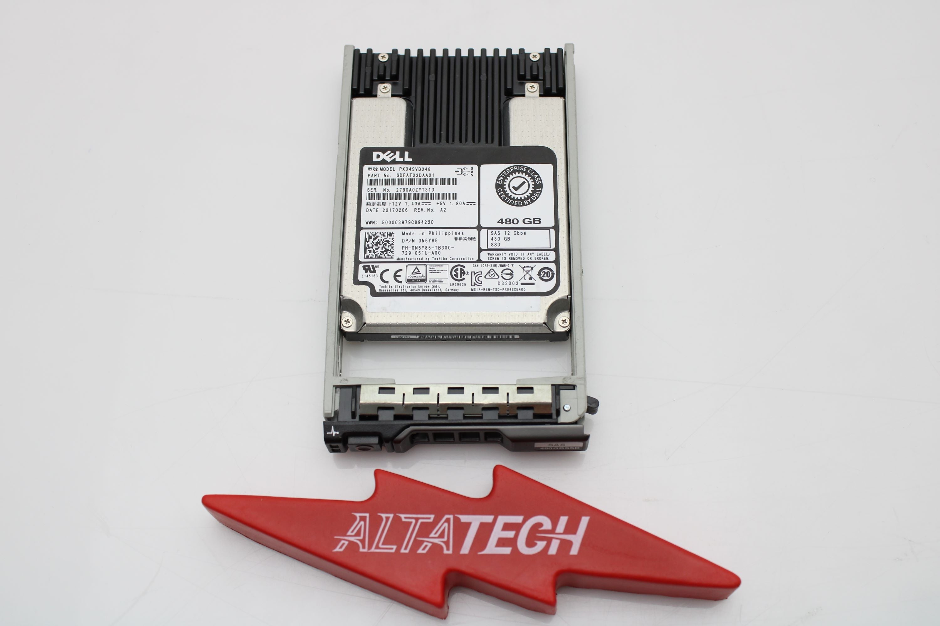 Dell 400-AMCK 480GB SSD SAS 2.5 12G RI