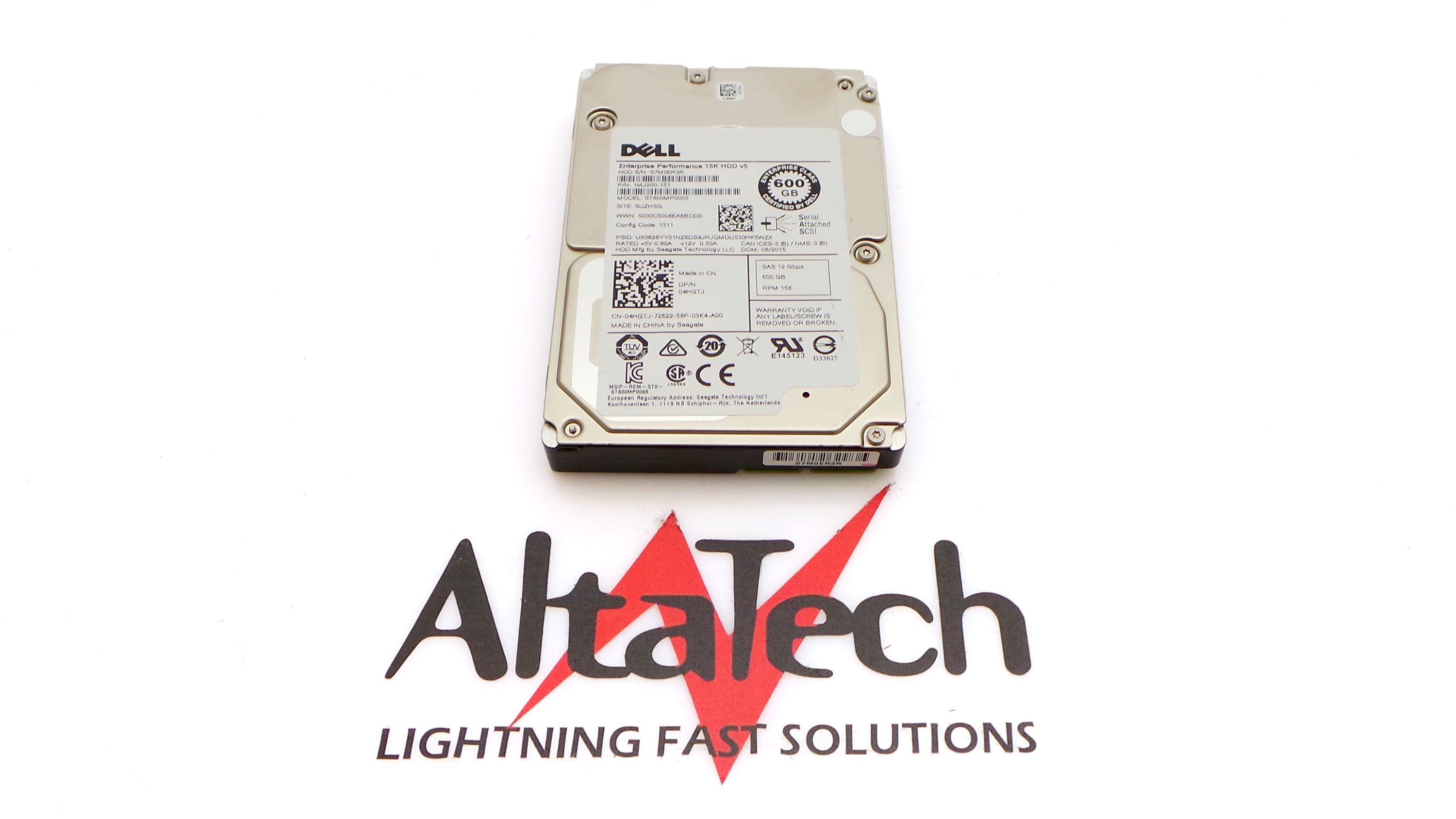 Dell 4HGTJ 600GB 15K SAS 2.5 12G