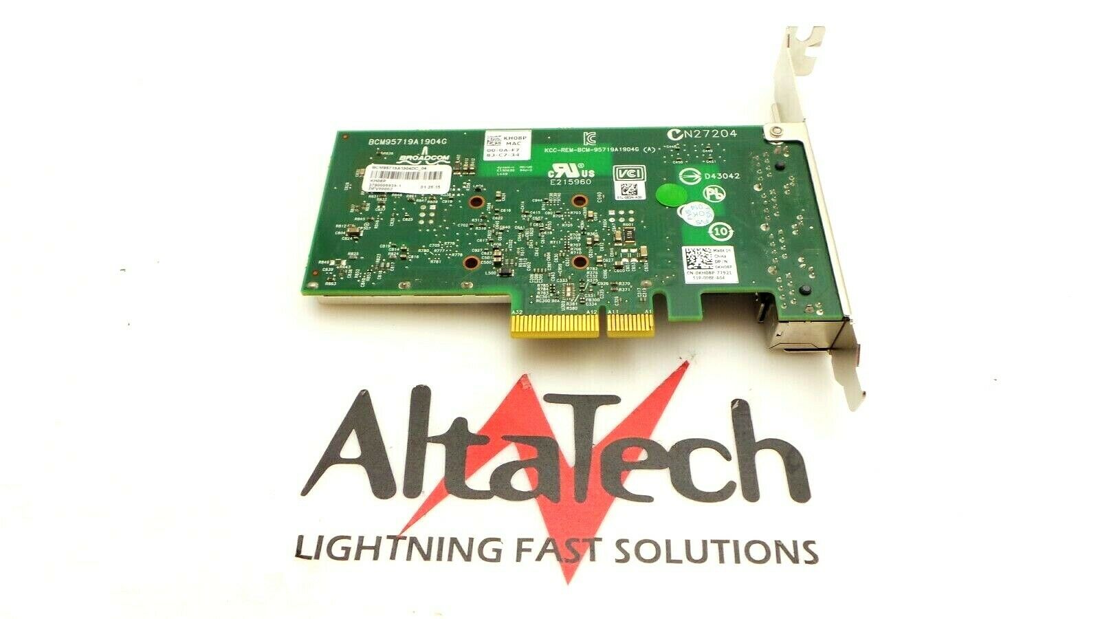 Dell 540-BBCW Broadcom 5719 Quad Port 1GB NIC