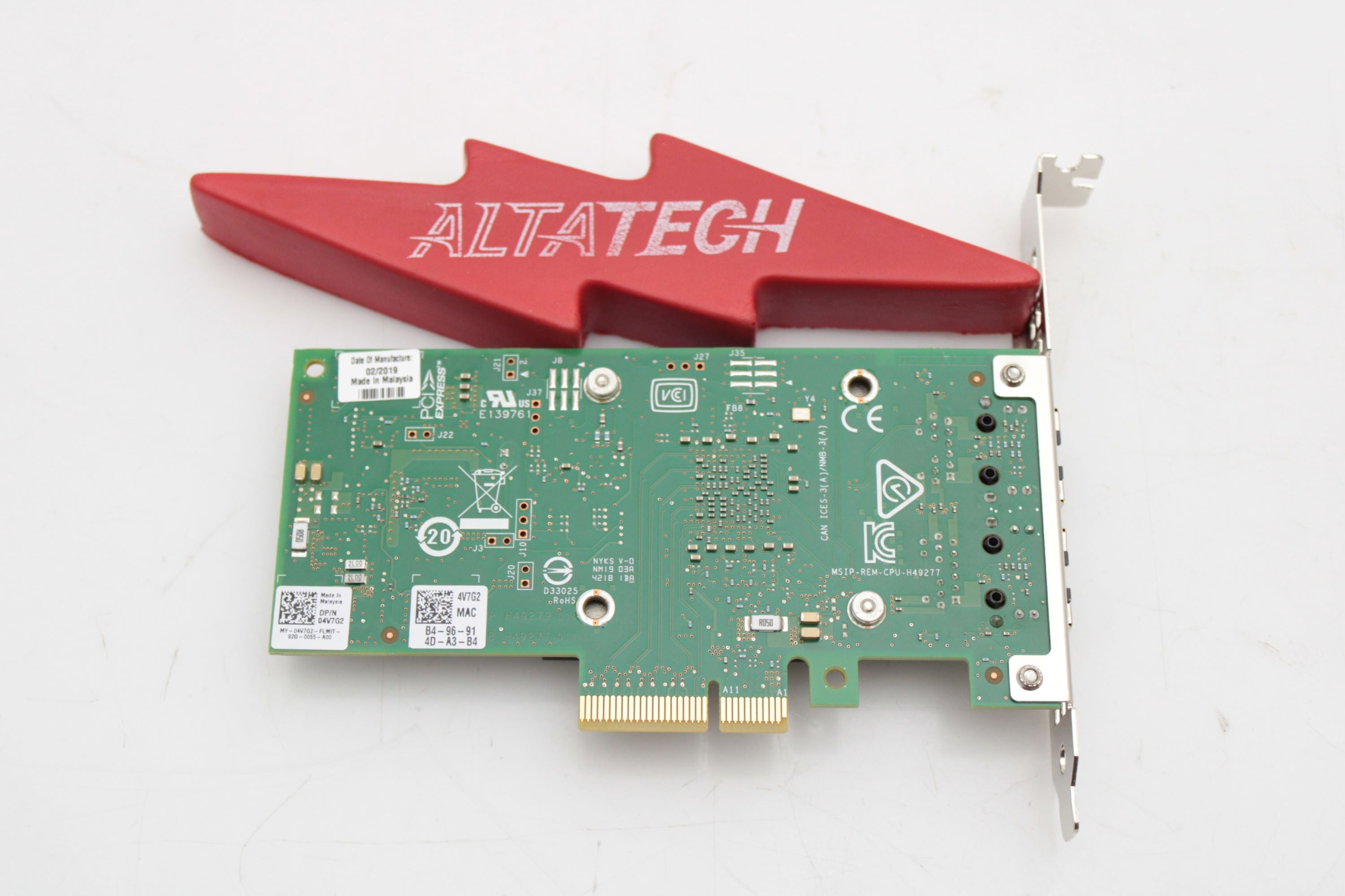 Dell 540-BBRK Intel X550-T2 10G DP PCI-E FH