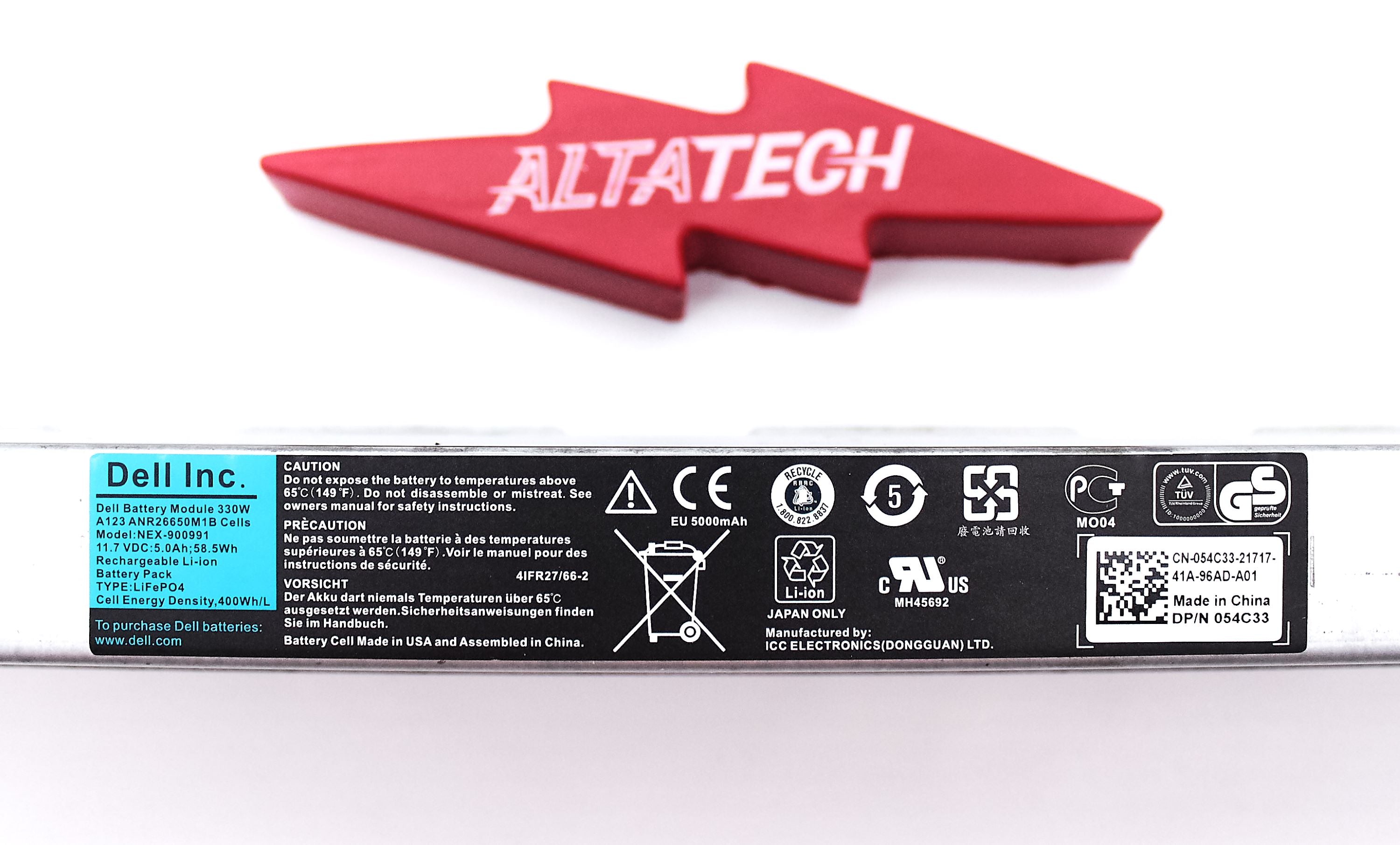Dell 54C33 BATTERY NODE F7600/FS7610/FS8600