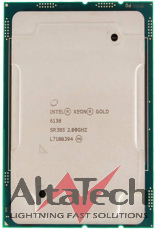 Dell 5R52V Dell 5R52V   Xeon Gold 6138 20-Core 2.0GHz Processor w/ The