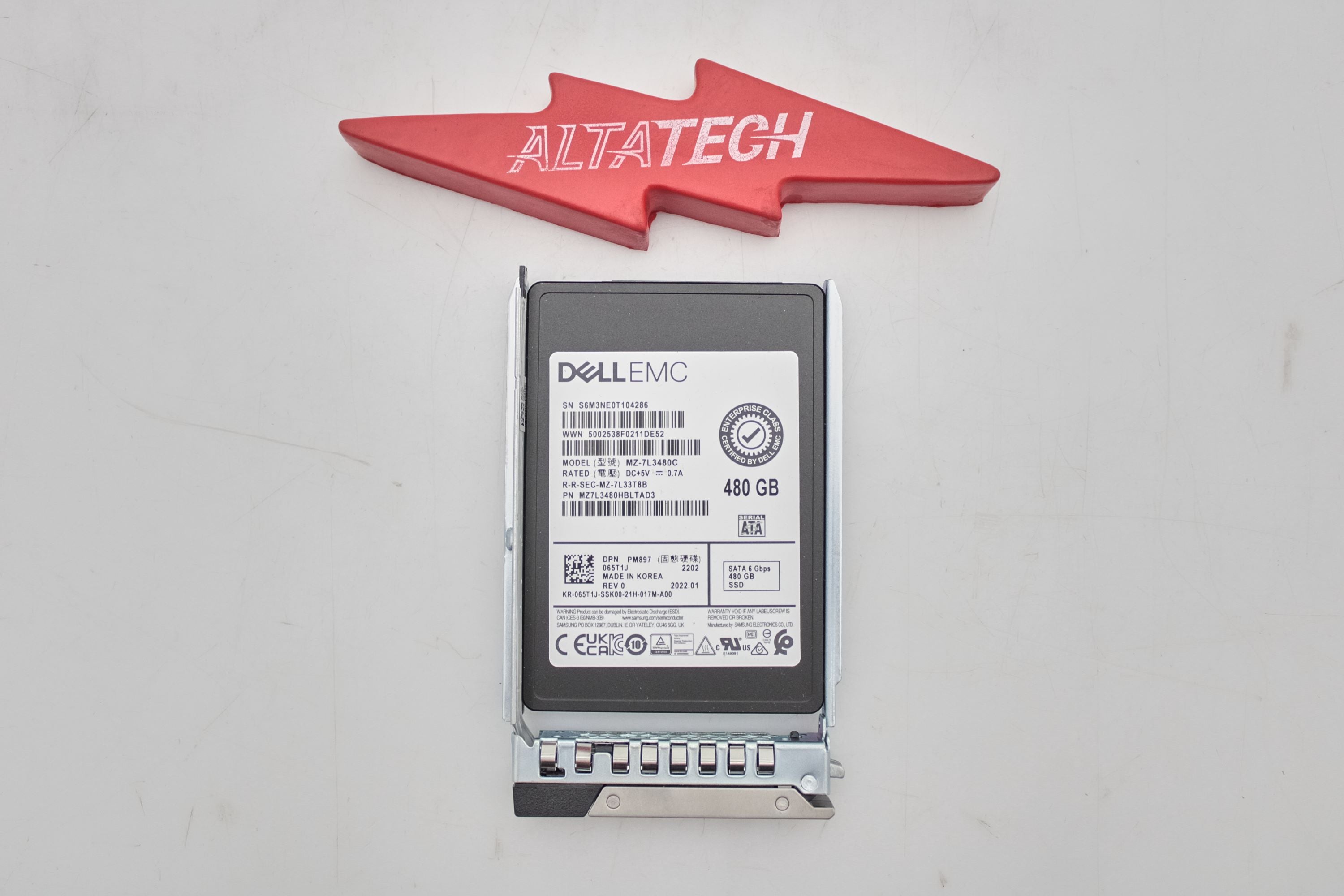 Dell 65T1J 480GB SSD SATA 2.5 6Gbps
