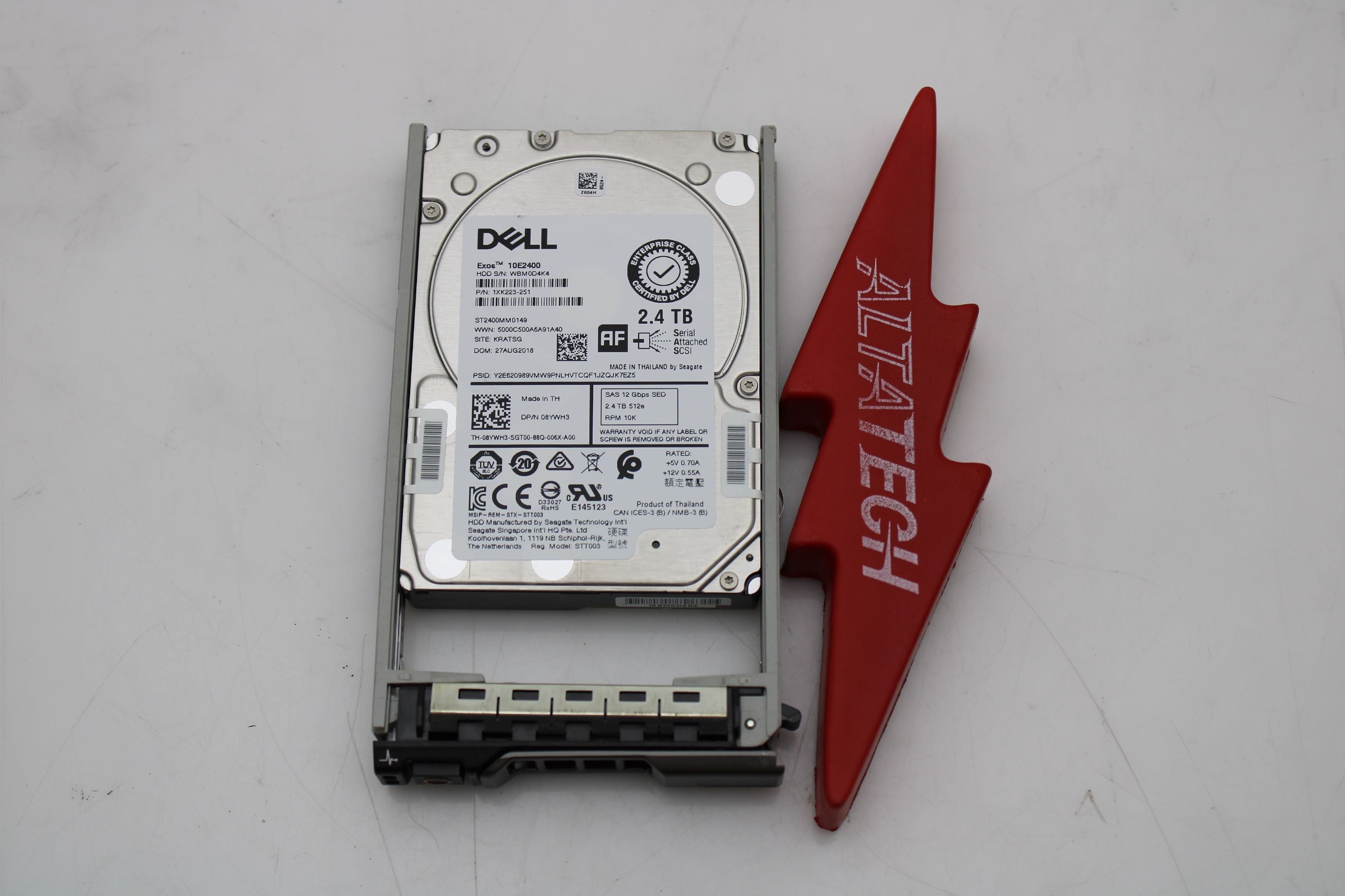 Dell 8YWH3 2.4TB 10K SAS 2.5 12G SED ST2400MM0149 / 1XK223-251