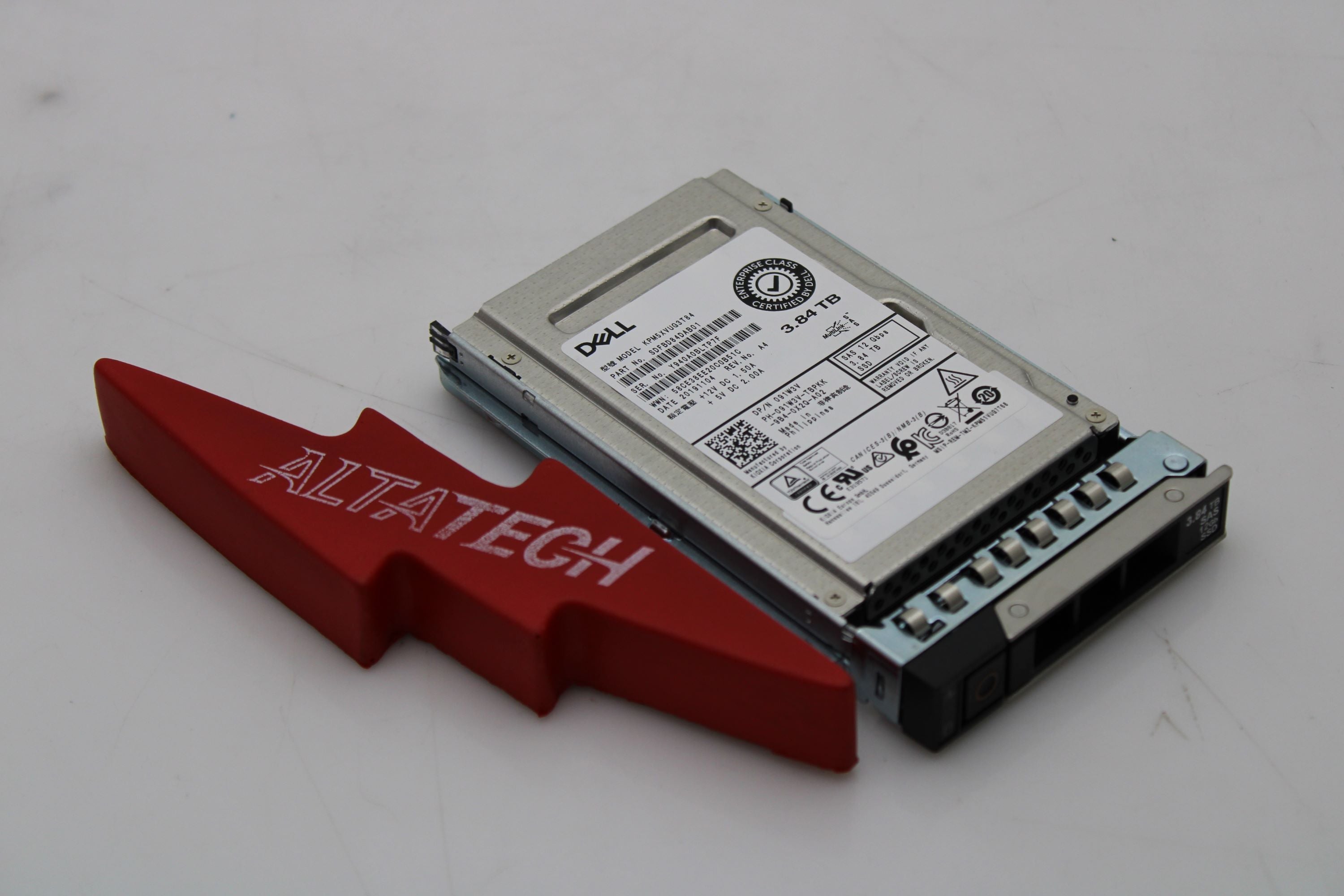 Dell 91W3V 3.84TB SSD SAS 2.5 12G MU