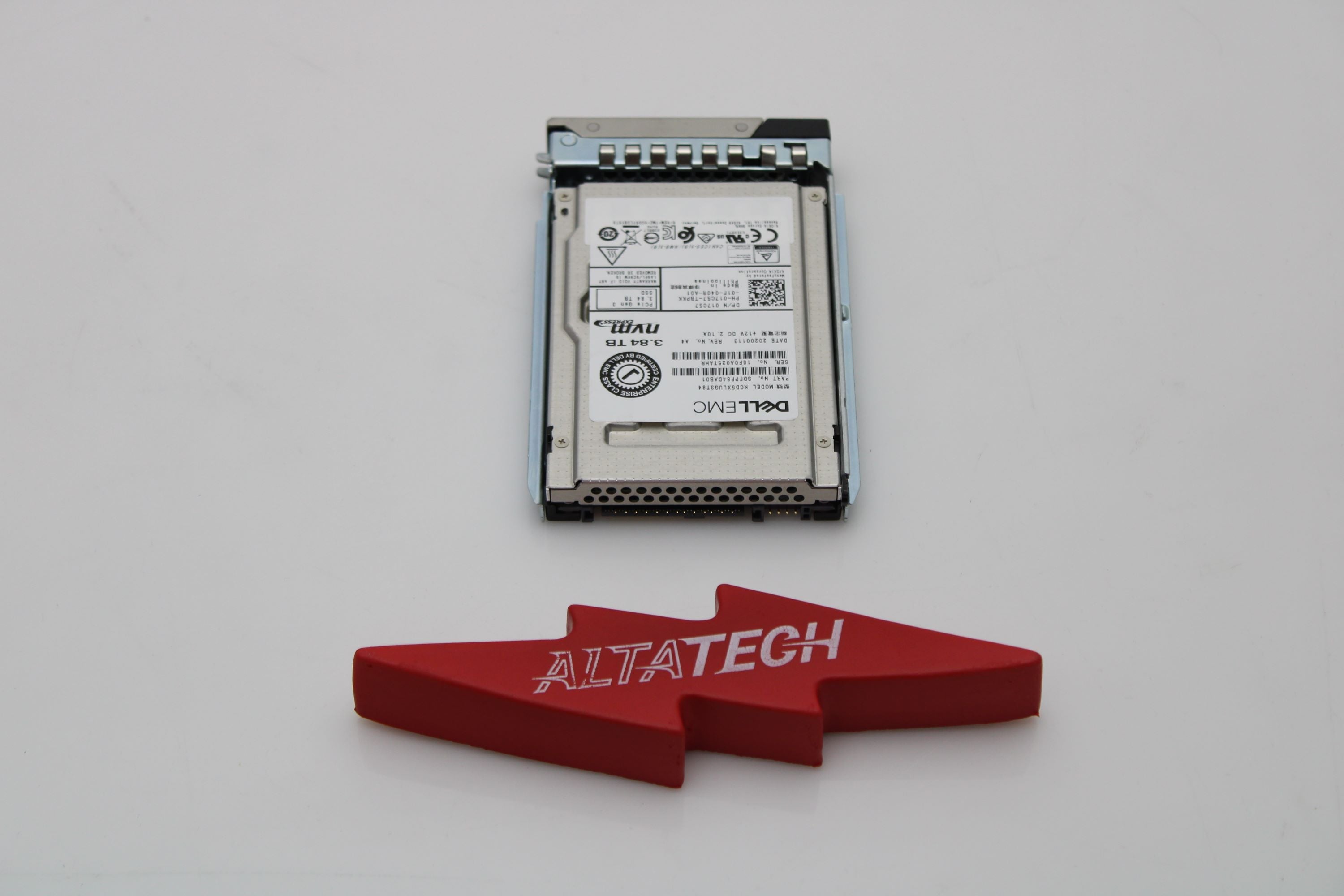 Dell 09KG75 3.84TB SSD NVME 2.5 RI U.2