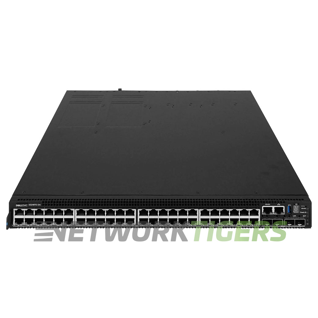 Dell N3248TE-ON 48x 1GB RJ45 4x 10GB SFP+ 2x 100GB QSFP28 F-B Air OS6 Switch