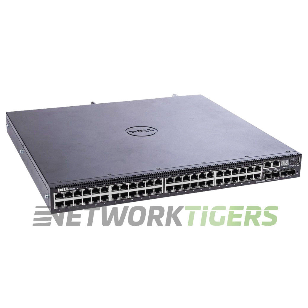 NEW Dell S3148 48x 1GB RJ45 2x 1GB Combo 2x 10GB SFP+ F-B Air 210-AIMR Switch