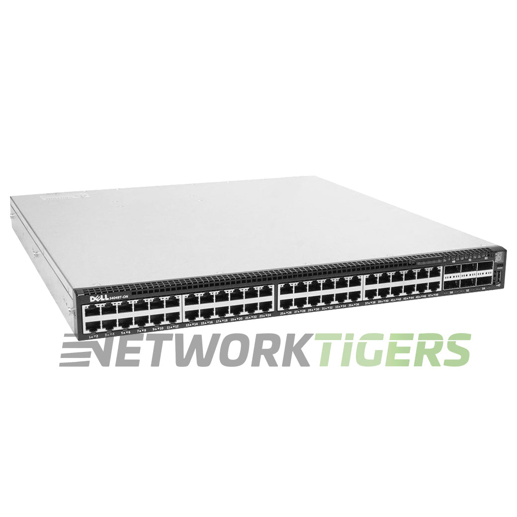 Dell S4048T-ON-RA 210-AHMV 48x 10GB Copper 6x 40GB QSFP+ B-F Air No OS10 Switch