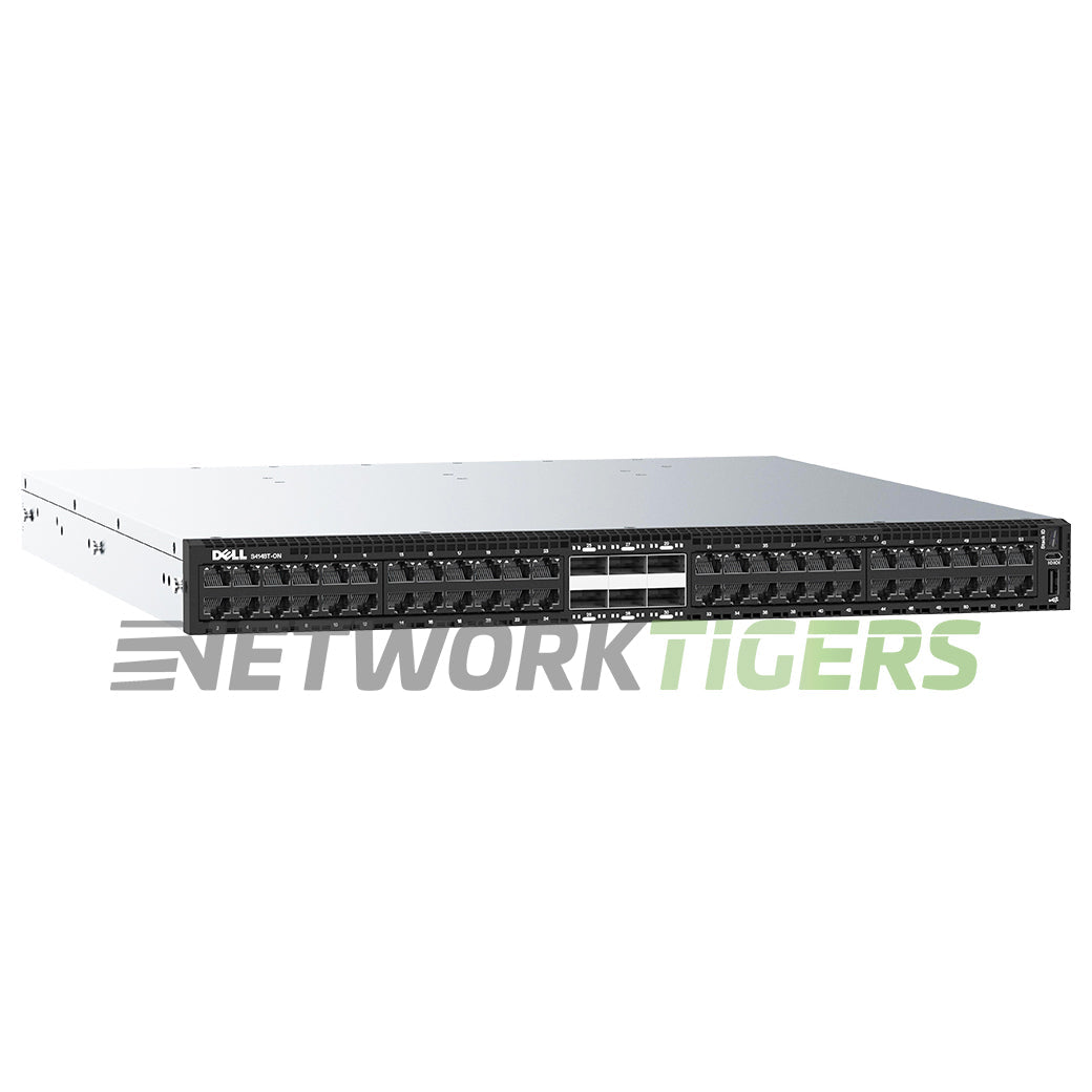 NEW Dell S4148T-ON-RA 48x 10GB Copper 2x 40GB QSFP+ 4x QSFP28 B-F OS10 Switch