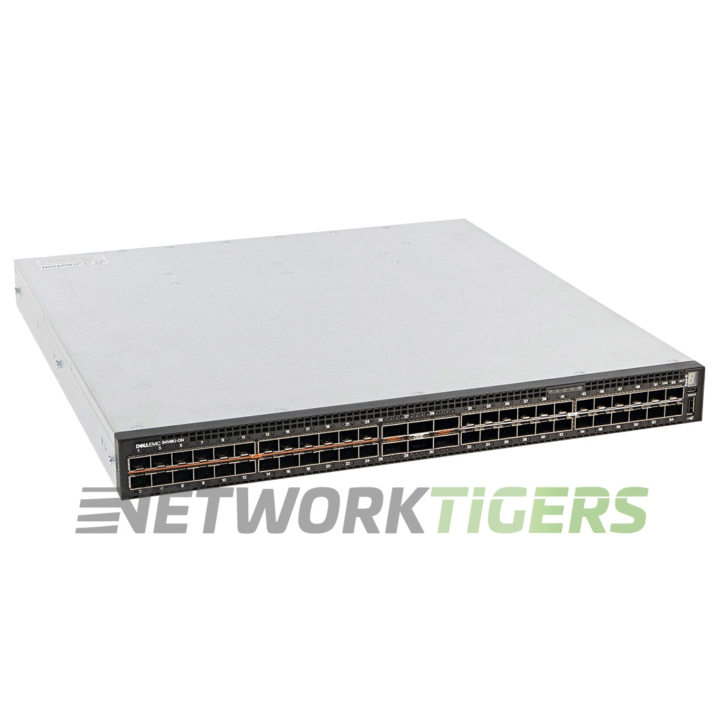 NEW Dell S4148U-ON-RA 48x 24x Unified SFP+ 2x QSFP+ 4x QSFP28 B-F No OS10 Switch