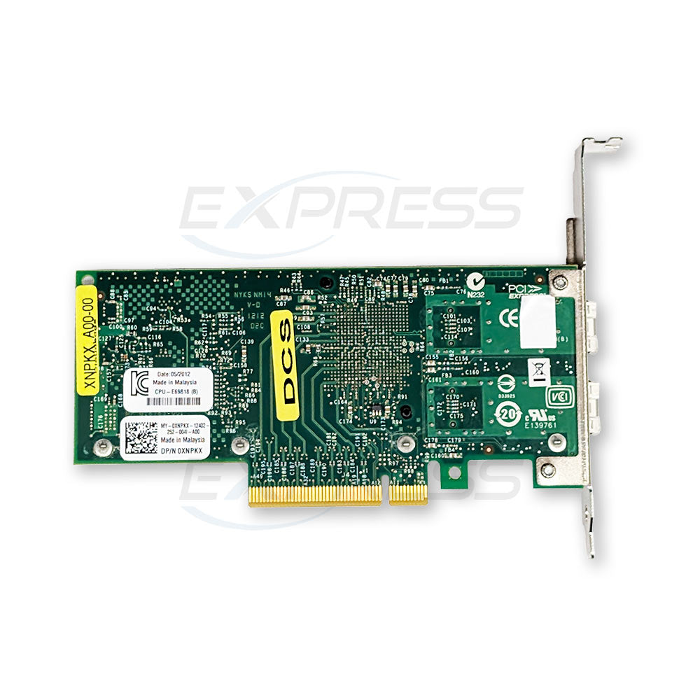 VFVGR - Refurbished Intel X520-DA2 Dual Port 10Gbps SFP+ Adapter