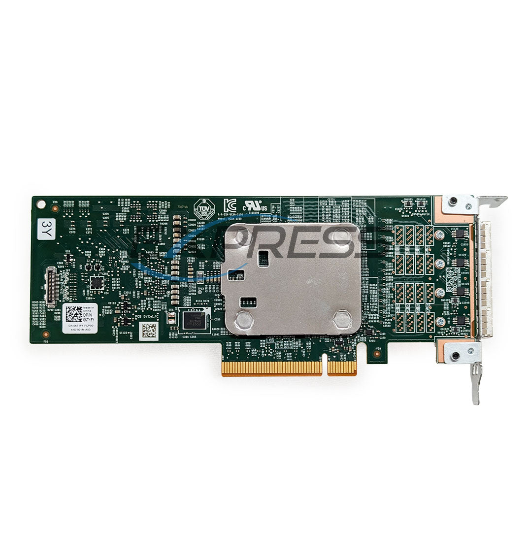 Dell Broadcom HBA355-E-S FUSION-MPT Quad Port 12Gbps SAS LP Adapter | 6T1F1