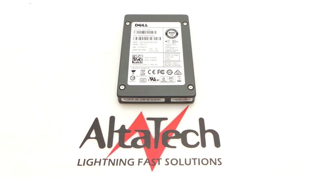 Dell 0C06VX 400GB SSD SAS 2.5" 12G MU