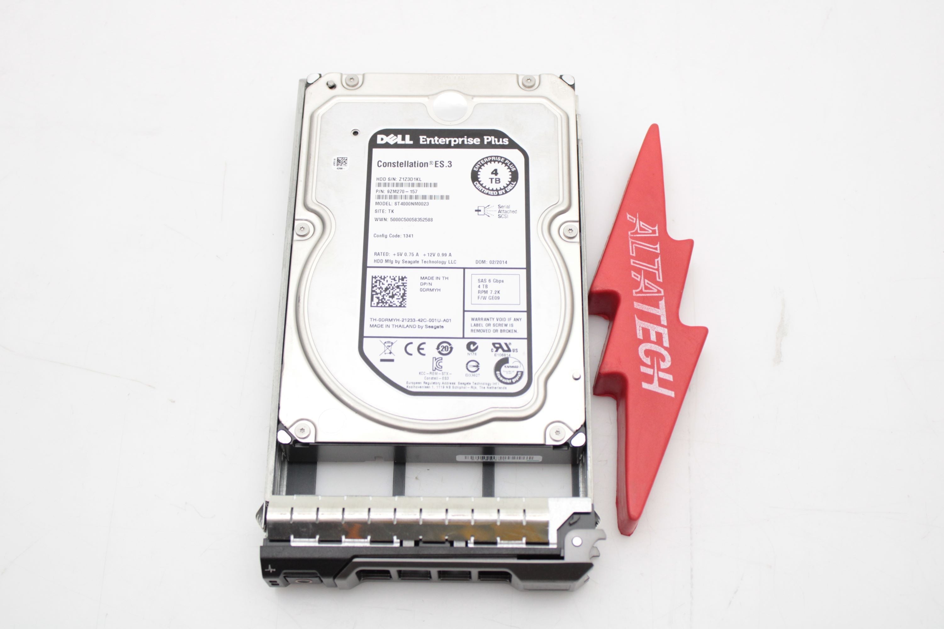 Dell DRMYH 4TB 7.2K SAS 3.5 6G 9ZM270-157 EP+