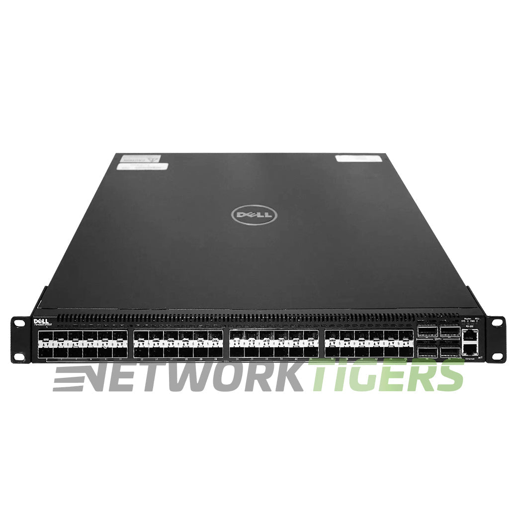 NEW Dell S4810P-AC 48x 10GB SFP+ 4x 40GB QSFP+ Front-to-Back Airflow Switch