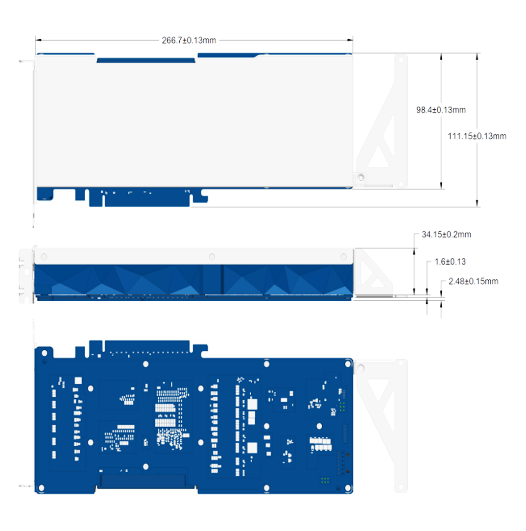 Dell Intel Max 1100 48GB DW 300W Passive GPU | WG7J6