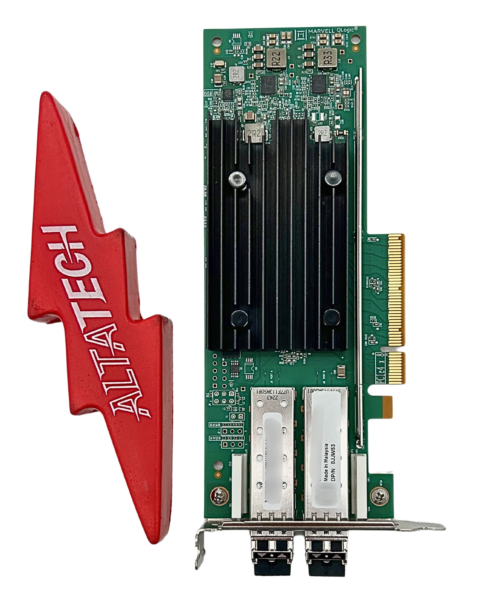Dell JJW53 32GB SFP+ DP QLE2772  PCIe 4.0 HBA LP